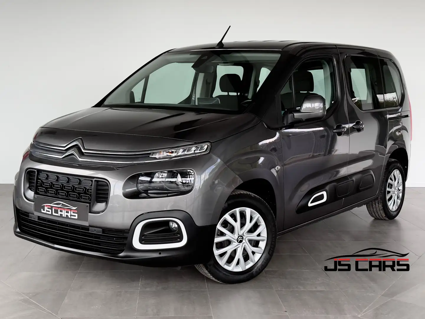 Citroen Berlingo 1.2i-1ERPRO-5PL.-GPS-AIRCO AUTO-ATTELAGE-PDC Gris - 1