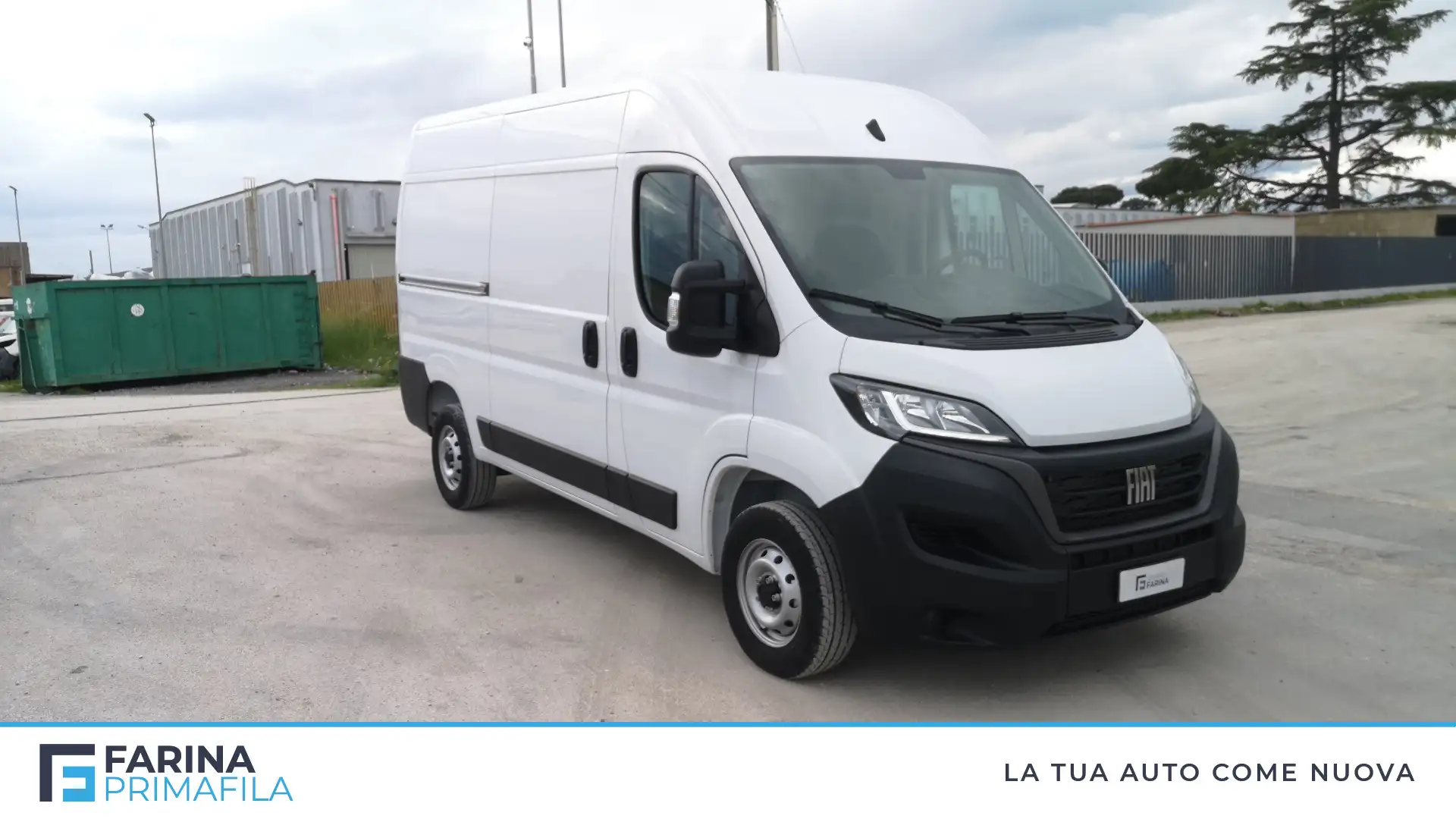 Fiat Ducato Series 9 Furgone Lastrato 35q Mh2 140cv 2.2 Multij Biały - 2