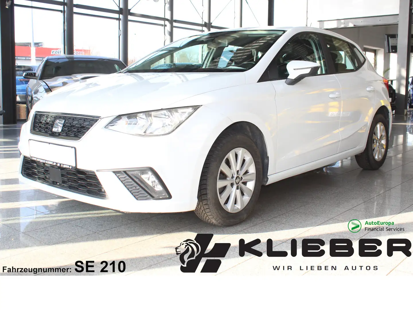 SEAT Ibiza 1.6 TDI DSG Style NAVIGATION*TELEFON Weiß - 1
