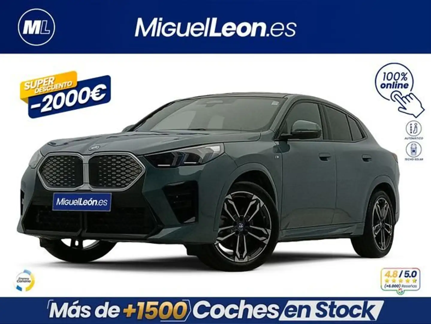 BMW iX2 eDrive20A Gris - 1