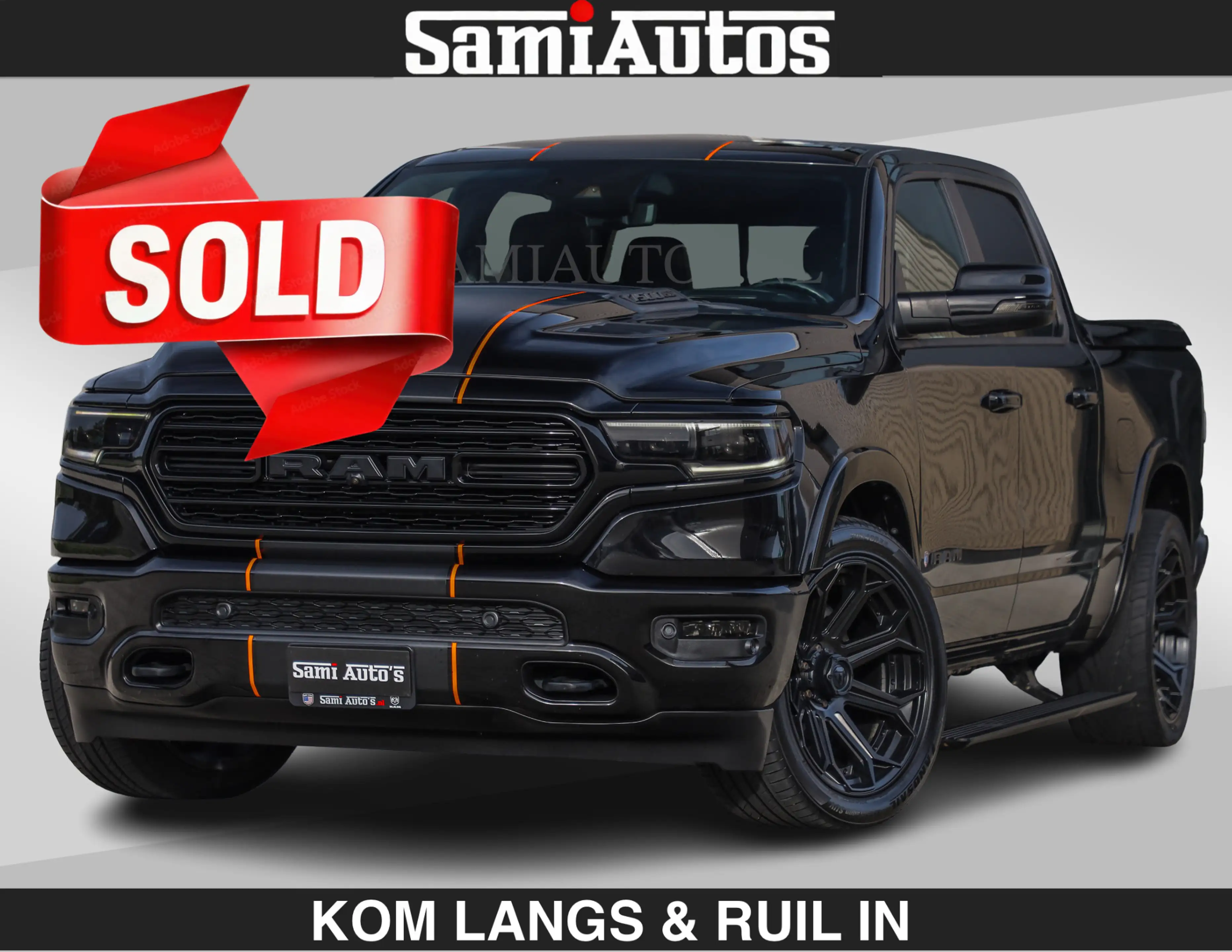 Dodge RAM BEAST | LIMITED 5.7 V8 HEMI | HUD | STRIPING | BRE