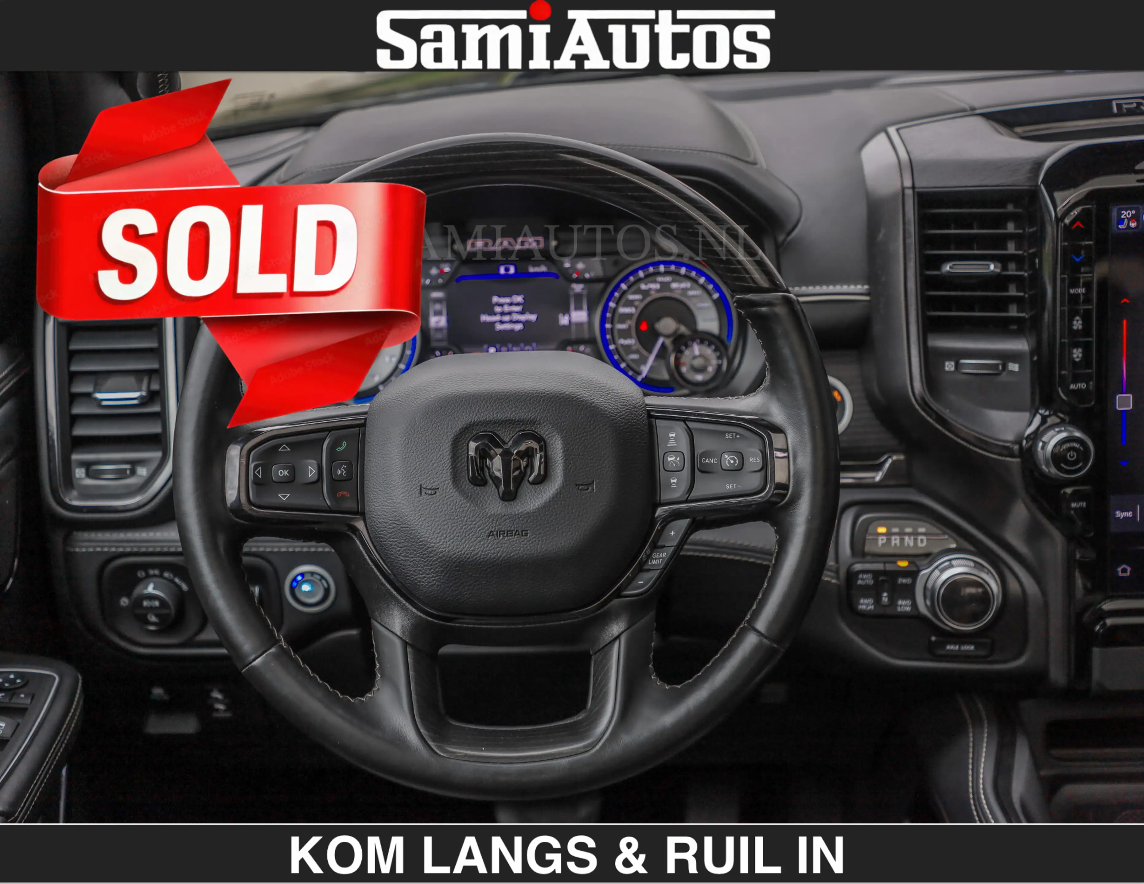 Dodge RAM BEAST | LIMITED 5.7 V8 HEMI | HUD | STRIPING | BRE — photo 43