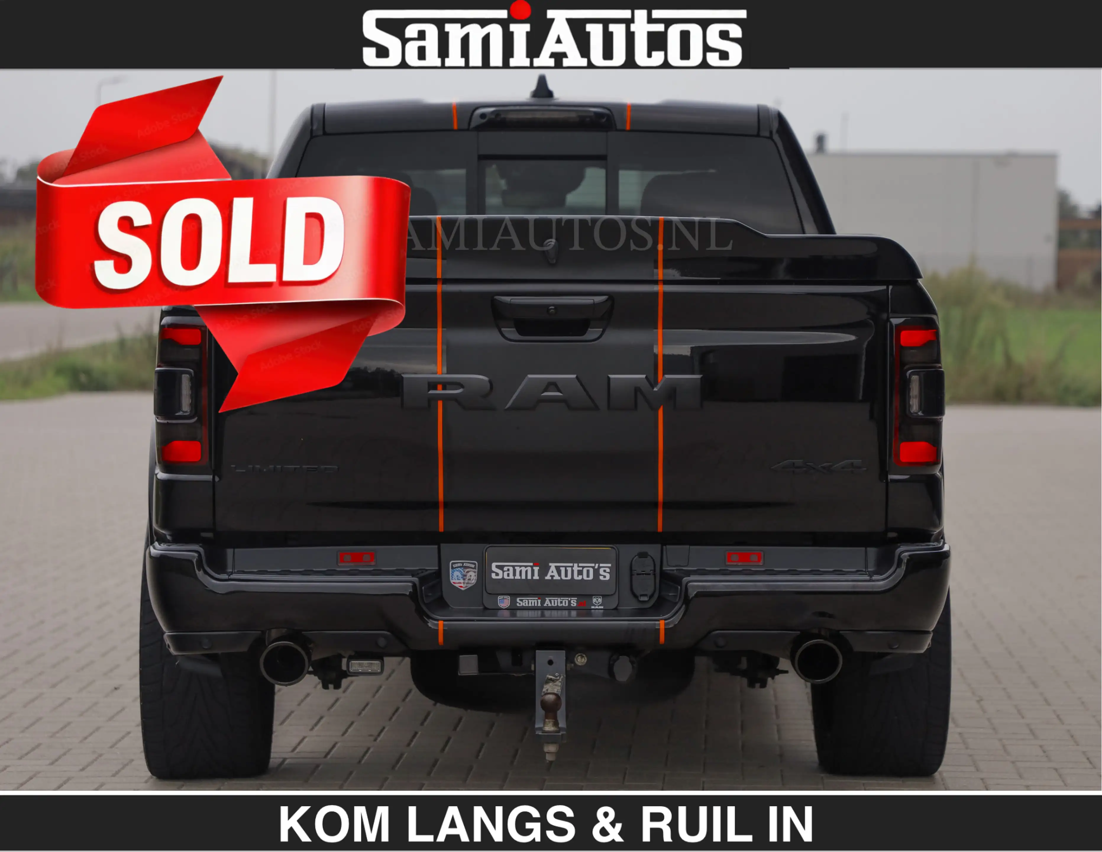 Dodge RAM BEAST | LIMITED 5.7 V8 HEMI | HUD | STRIPING | BRE — photo 19