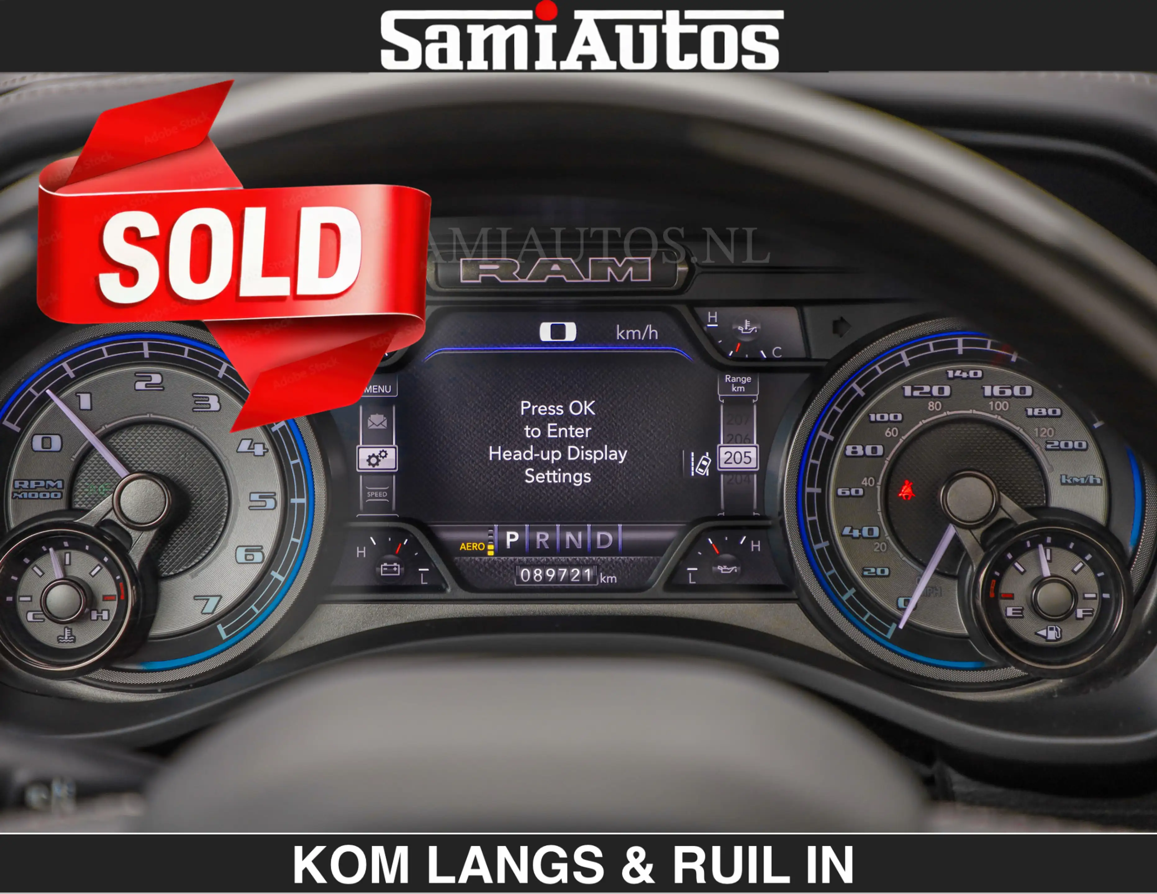 Dodge RAM BEAST | LIMITED 5.7 V8 HEMI | HUD | STRIPING | BRE — photo 44