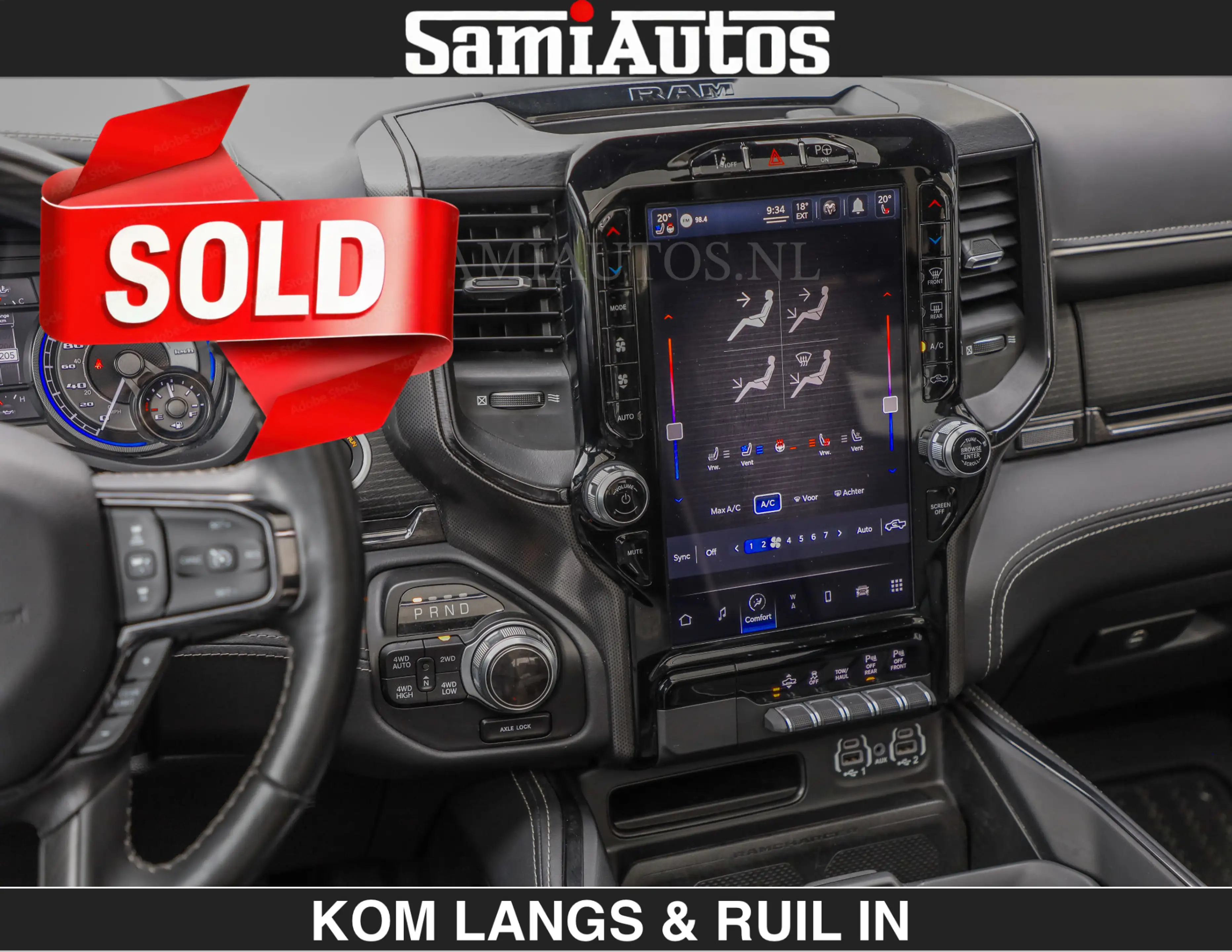 Dodge RAM BEAST | LIMITED 5.7 V8 HEMI | HUD | STRIPING | BRE — photo 3