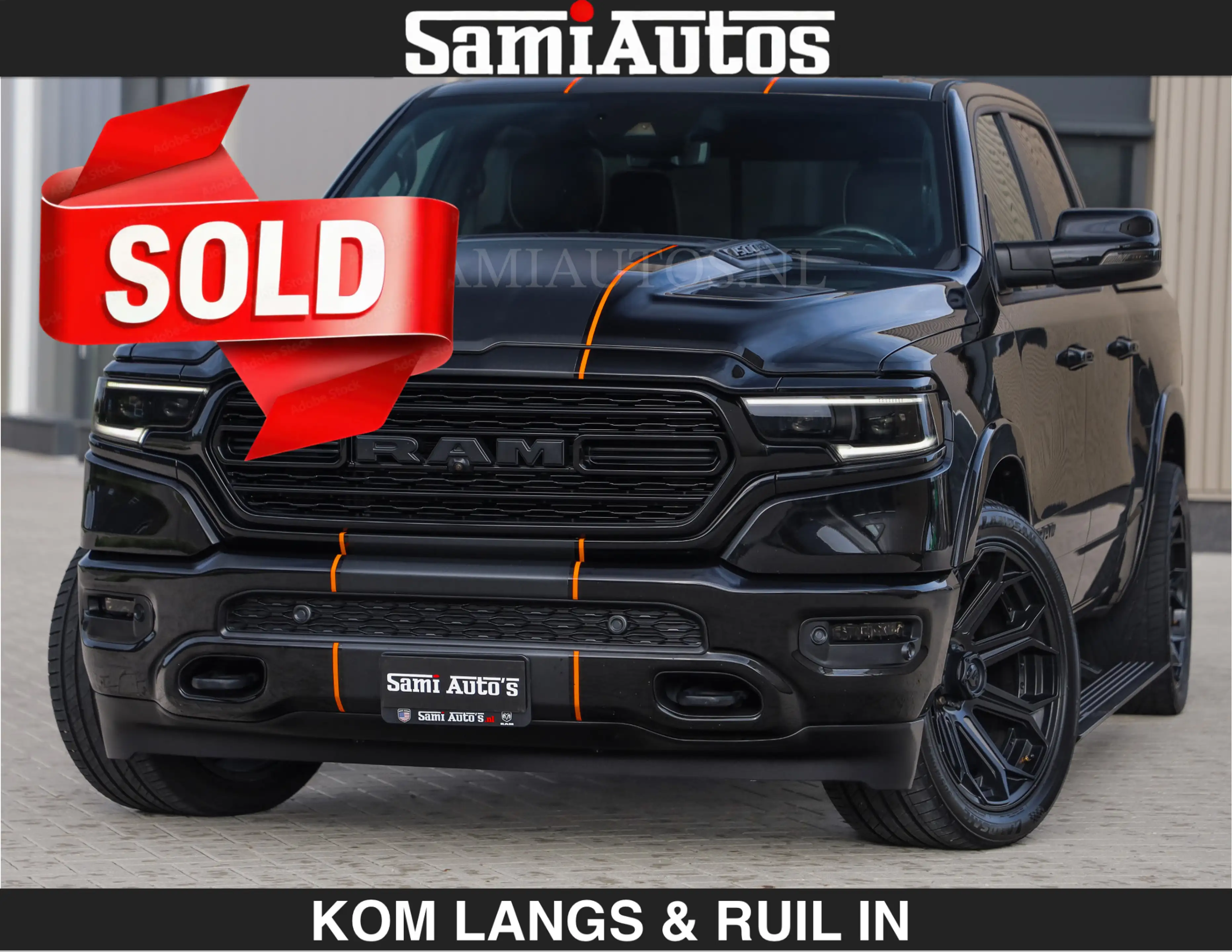 Dodge RAM BEAST | LIMITED 5.7 V8 HEMI | HUD | STRIPING | BRE — photo 2