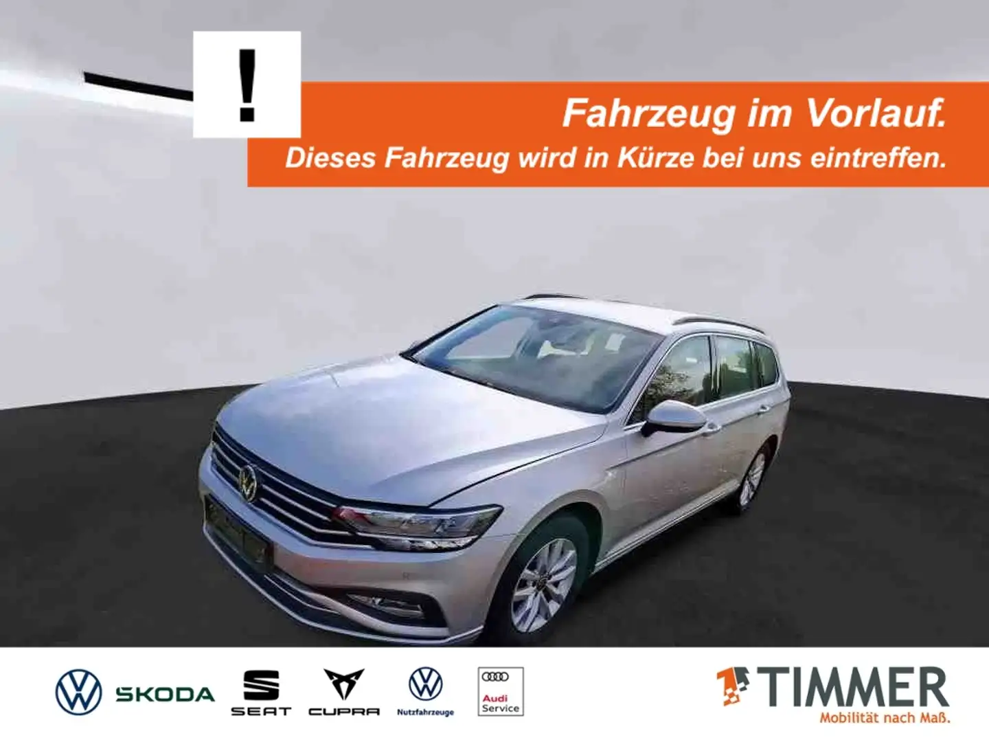 Volkswagen Passat Variant 2.0 TDI BUSINESS +LED +ACC +RKAM +NAVI +SHZ +ALU Silber - 1