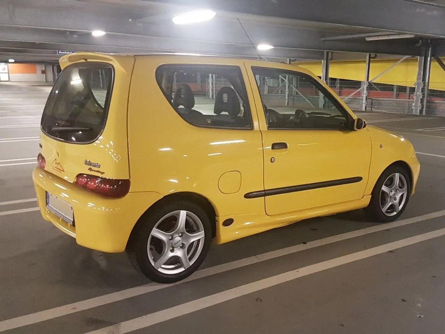 Fiat Seicento Sporting Michael Schumacher Edition Gelb - 1