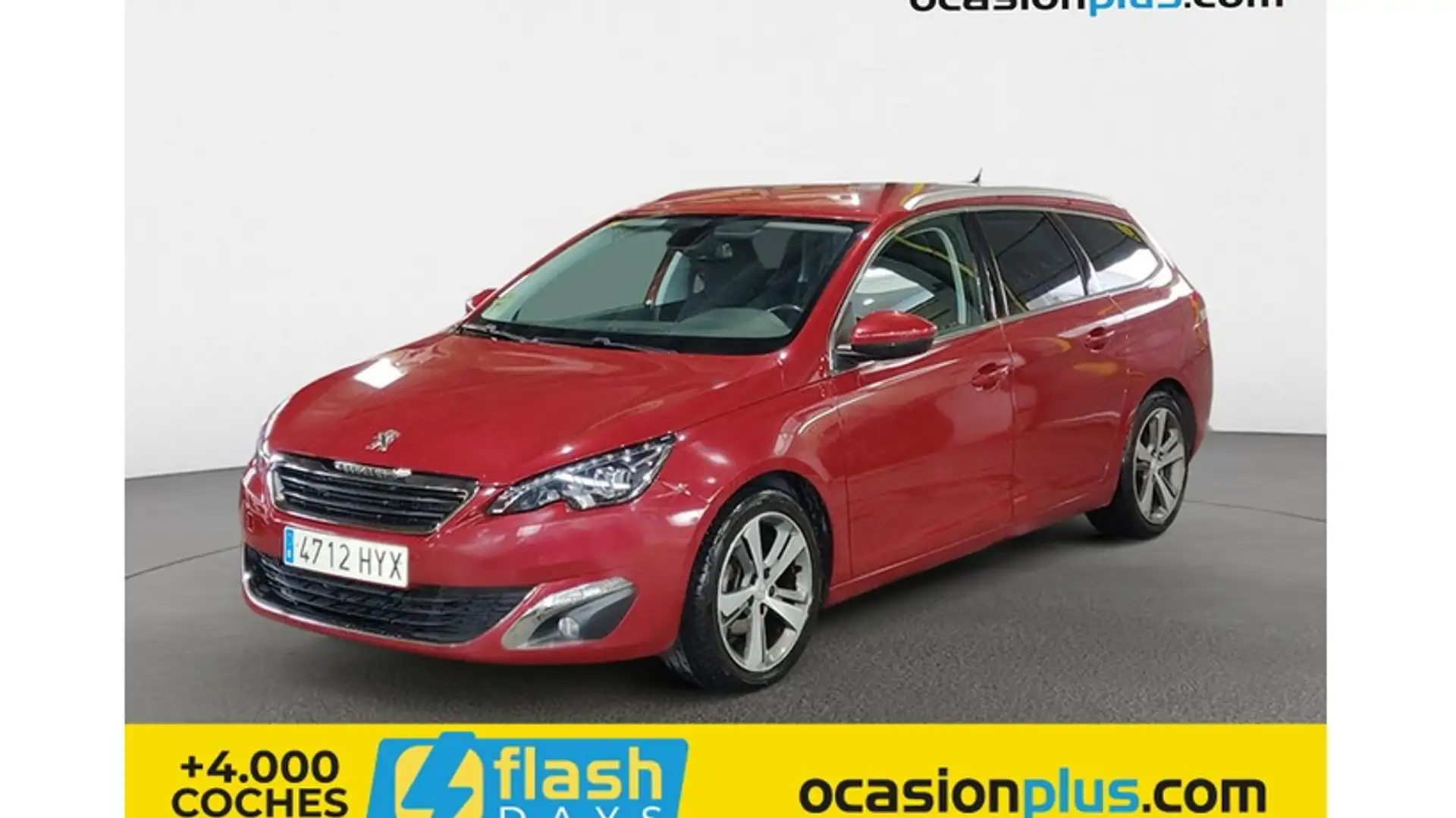 Peugeot 308 SW 1.6e-HDi Allure 115 Rojo - 1