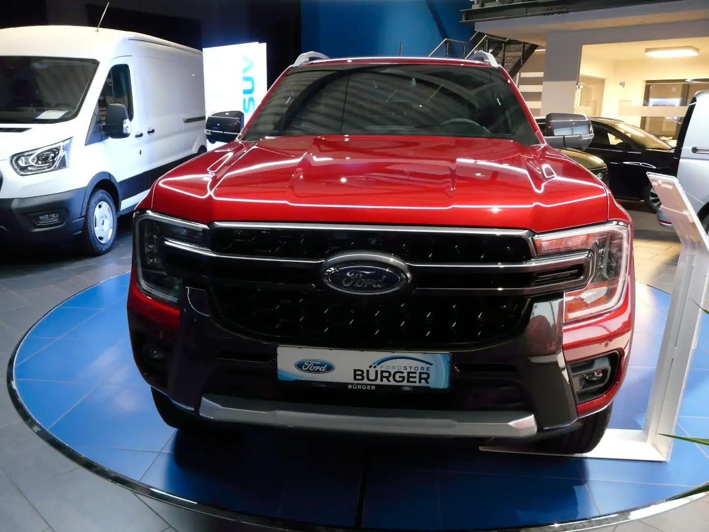 Ford Ranger Wildtrak 4WD DoKa V6 mit Standheizung Rot - 2