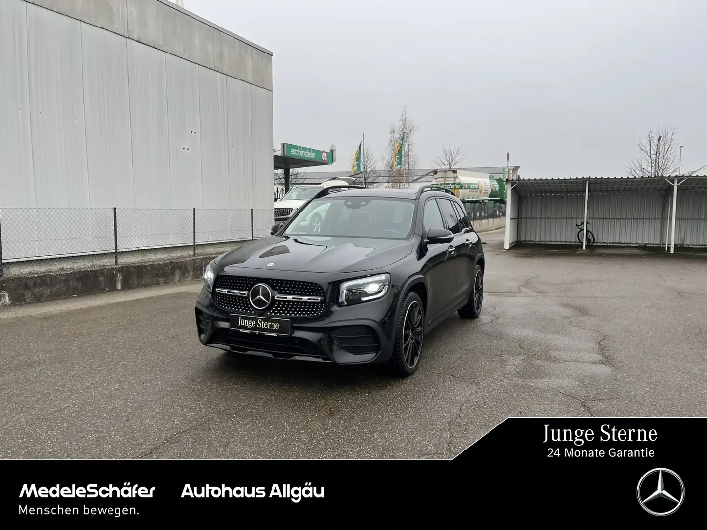Mercedes-Benz GLB 220 GLB 220 d 4M AMG Night 20" 7-Sitzer Pano 360° LED Schwarz - 1