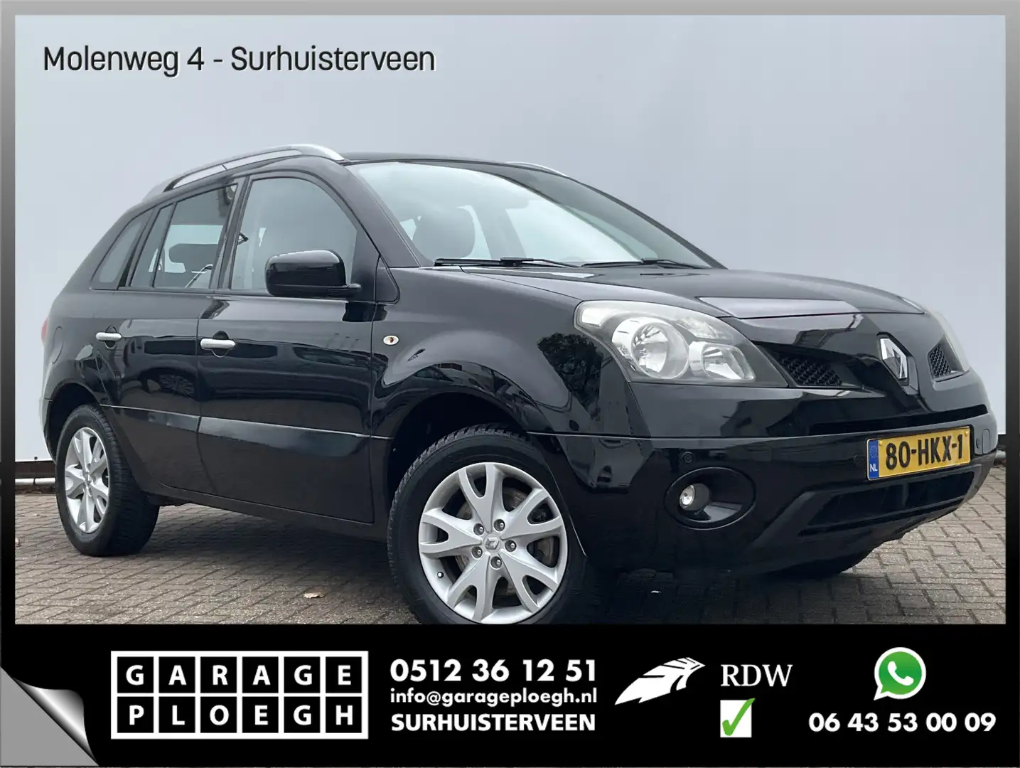 Renault Koleos 2.5 172pk Dynamique Pack Nav/Cruise Keyless Voll.O Černá - 1