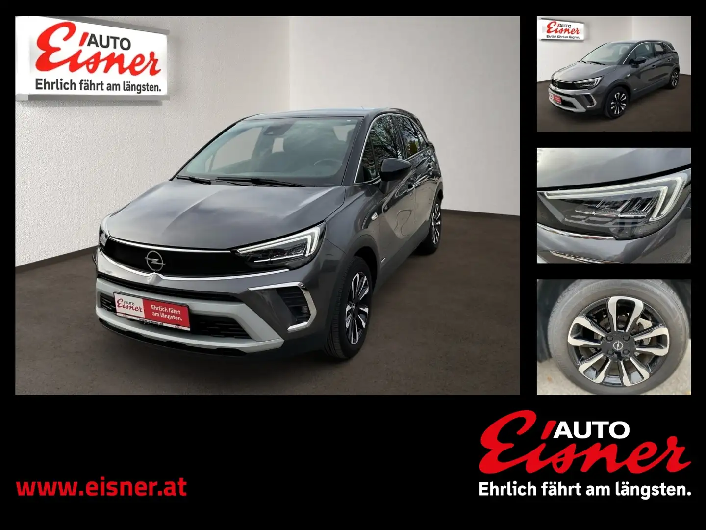 Opel Crossland 1.2 EDITION Gris - 1