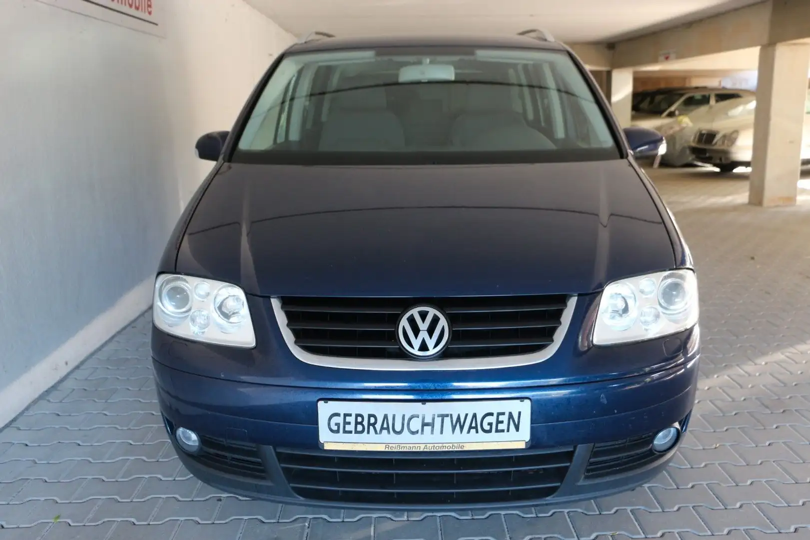 Volkswagen Touran 2.0 TDI Highline, Navi, Xenon, 7 Sitze Bleu - 2