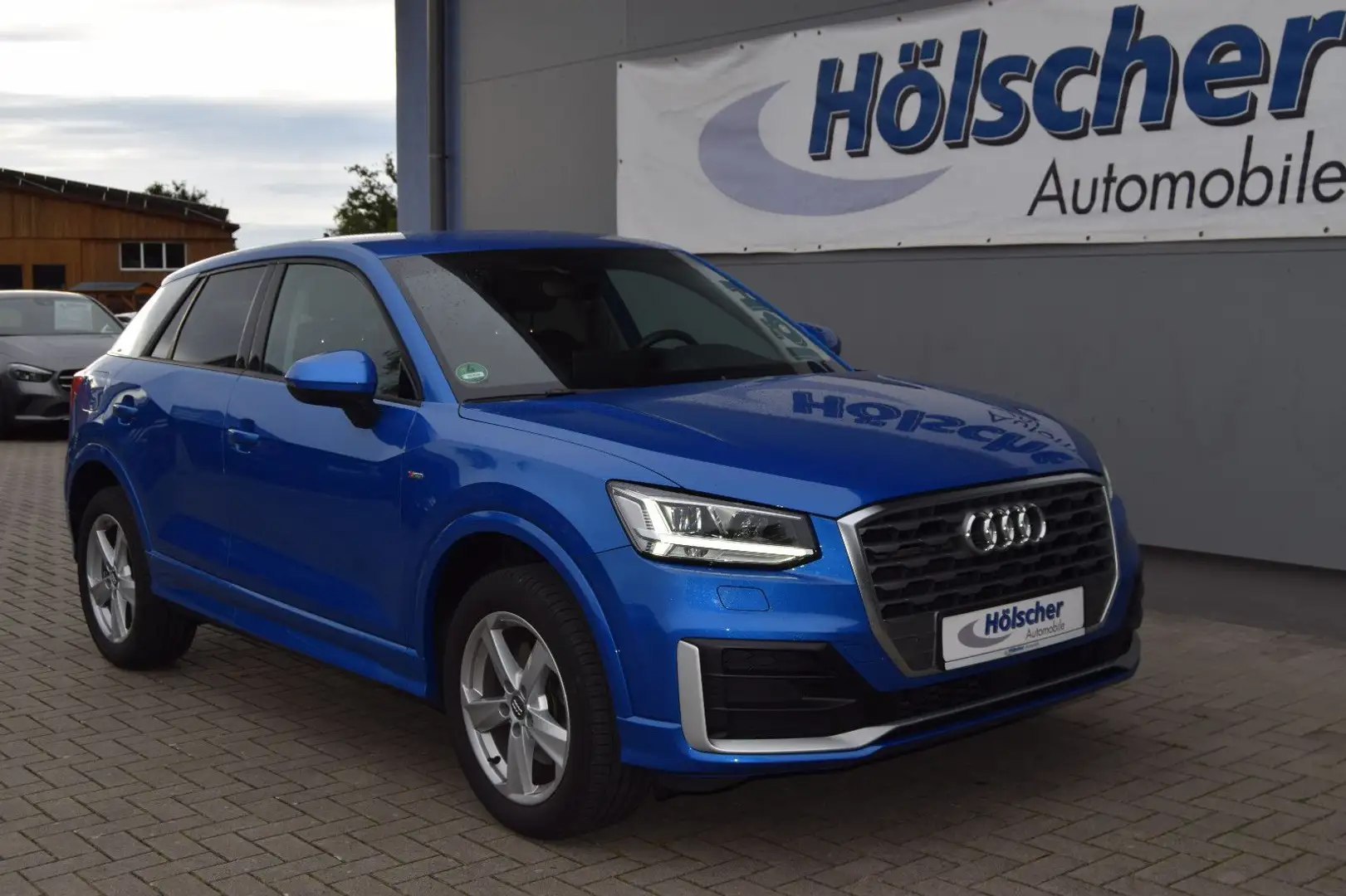 Audi Q2 30 TFSI Sport!AUTOM!S-Line Bleu - 1