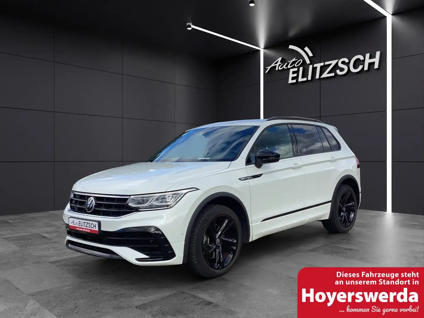 Volkswagen Tiguan TSI R-Line DSG 4M Matrix AHK Navi AID ACC RFK S... Weiß - 1
