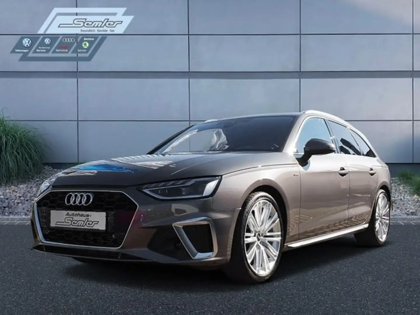 Audi A4 Avant S-Line 35 TFSI S-Tronic V-COCK NAVI LED Grijs - 1