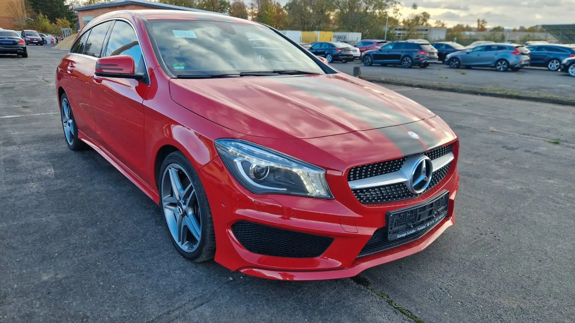 Mercedes-Benz CLA 250 AMG Xenon Navi Červená - 1