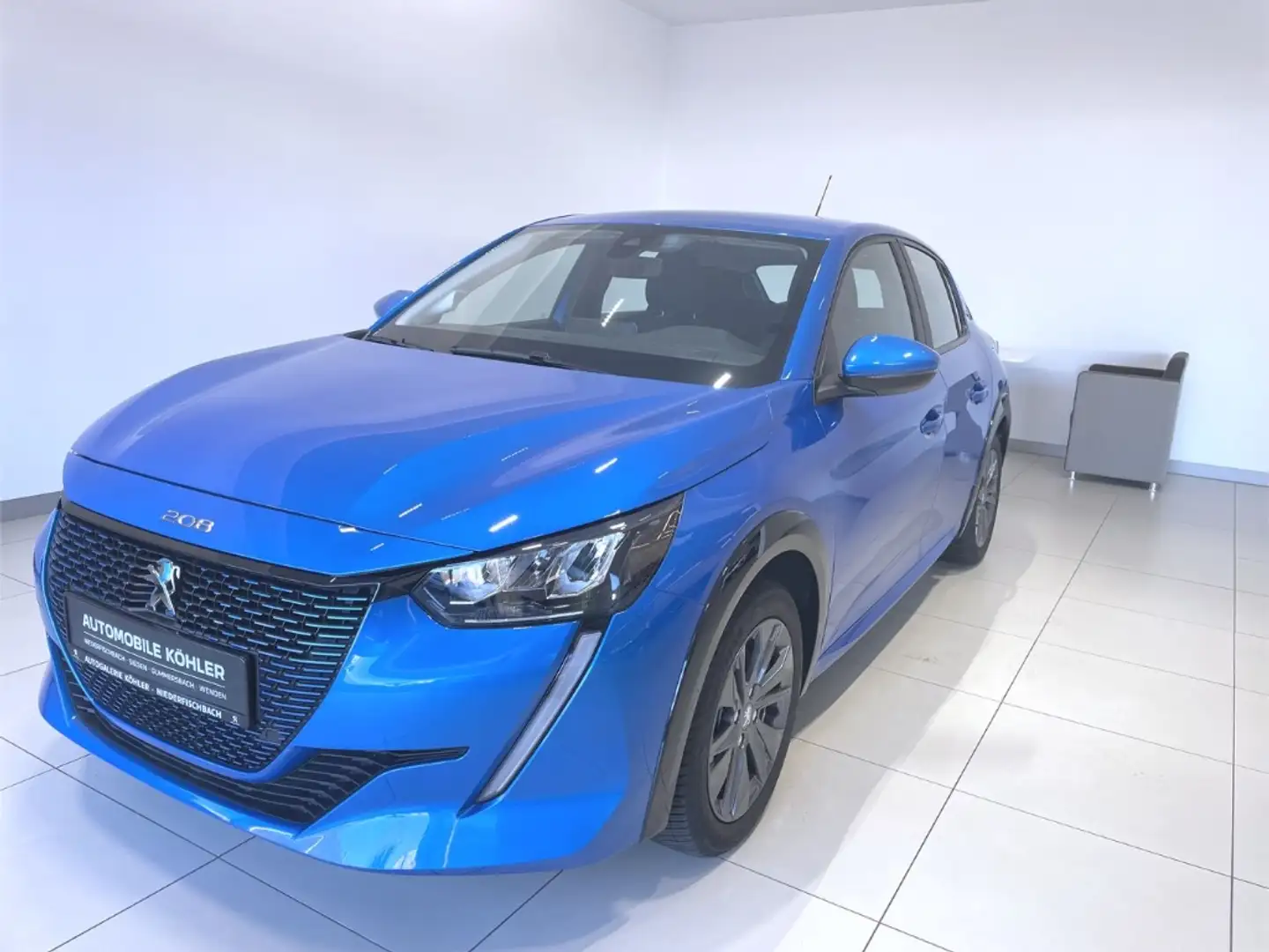 Peugeot 208 e- Active Pack 136 LED Apple CarPlay Bleu - 1