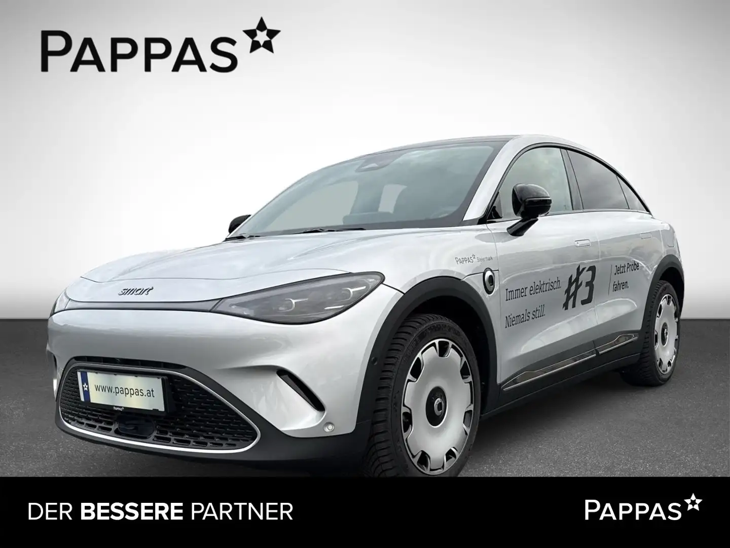 smart #3 Premium Pano SHZ Keyl Totw Park-Assist Distr Silber - 1
