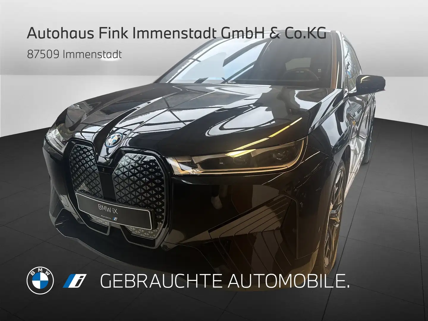 BMW iX M60 B&W Surround Head-Up DAB Aktivlenkung Schwarz - 1