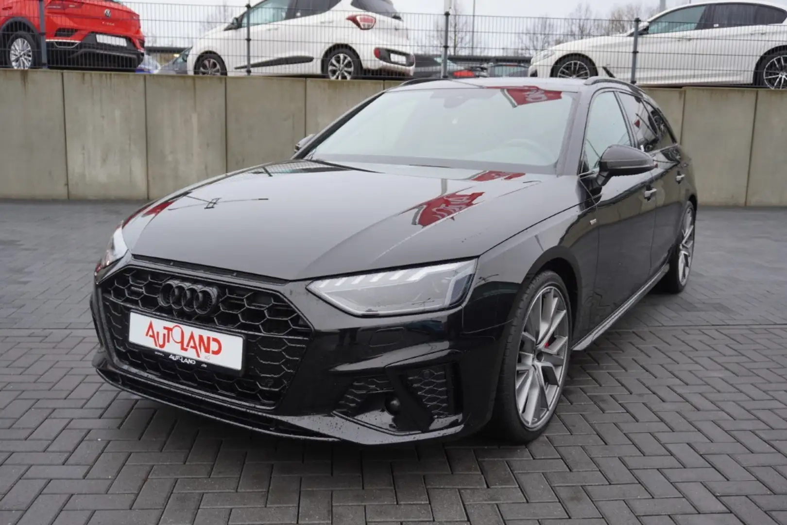 Audi A4 Avant 40 TFSI qu. 2xS line LED ACC AHK Kamera Schwarz - 1