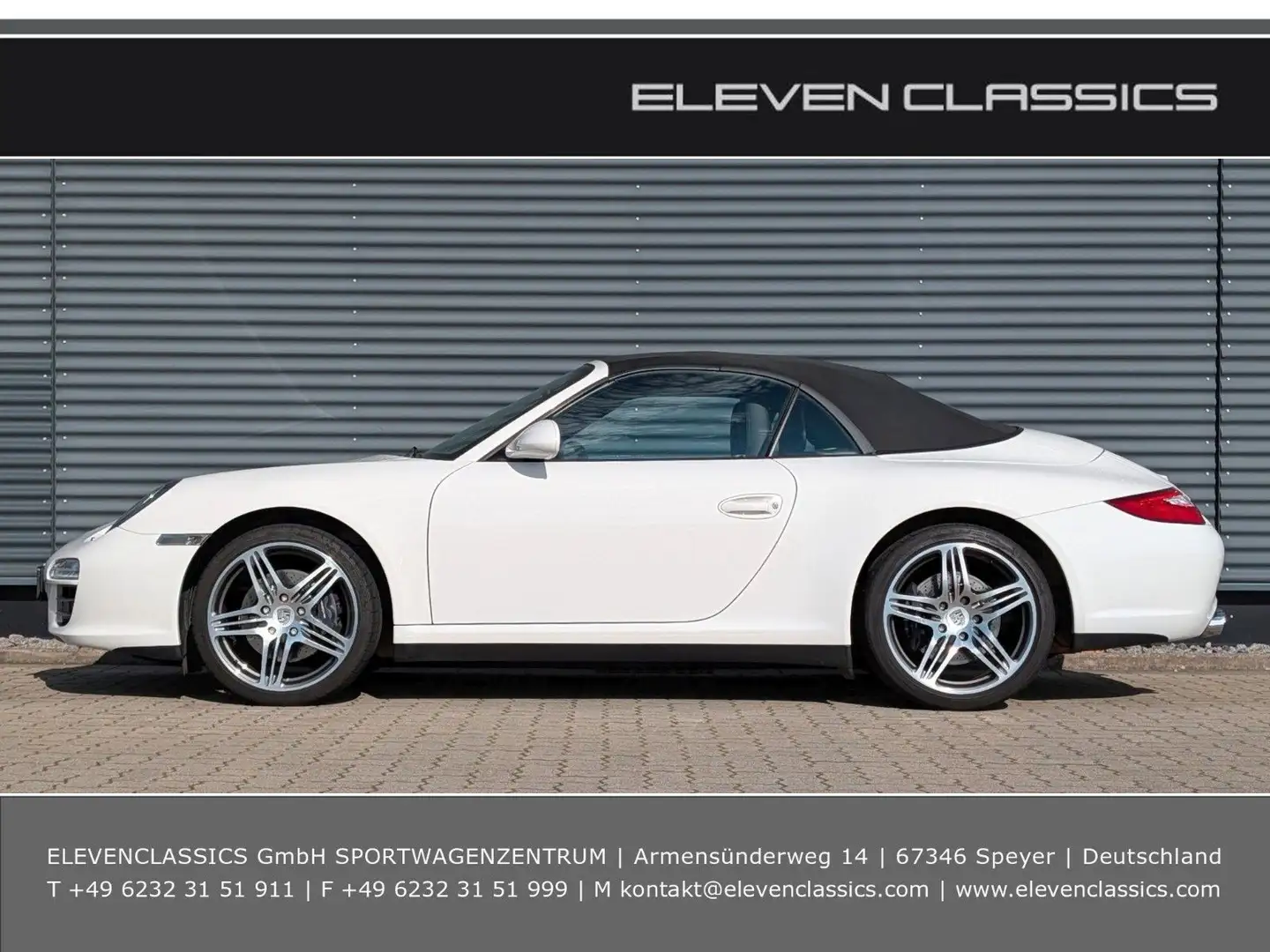 Porsche 911 997 Carrera 4 Cabriolet *Schaltgetriebe, DE* Weiß - 1