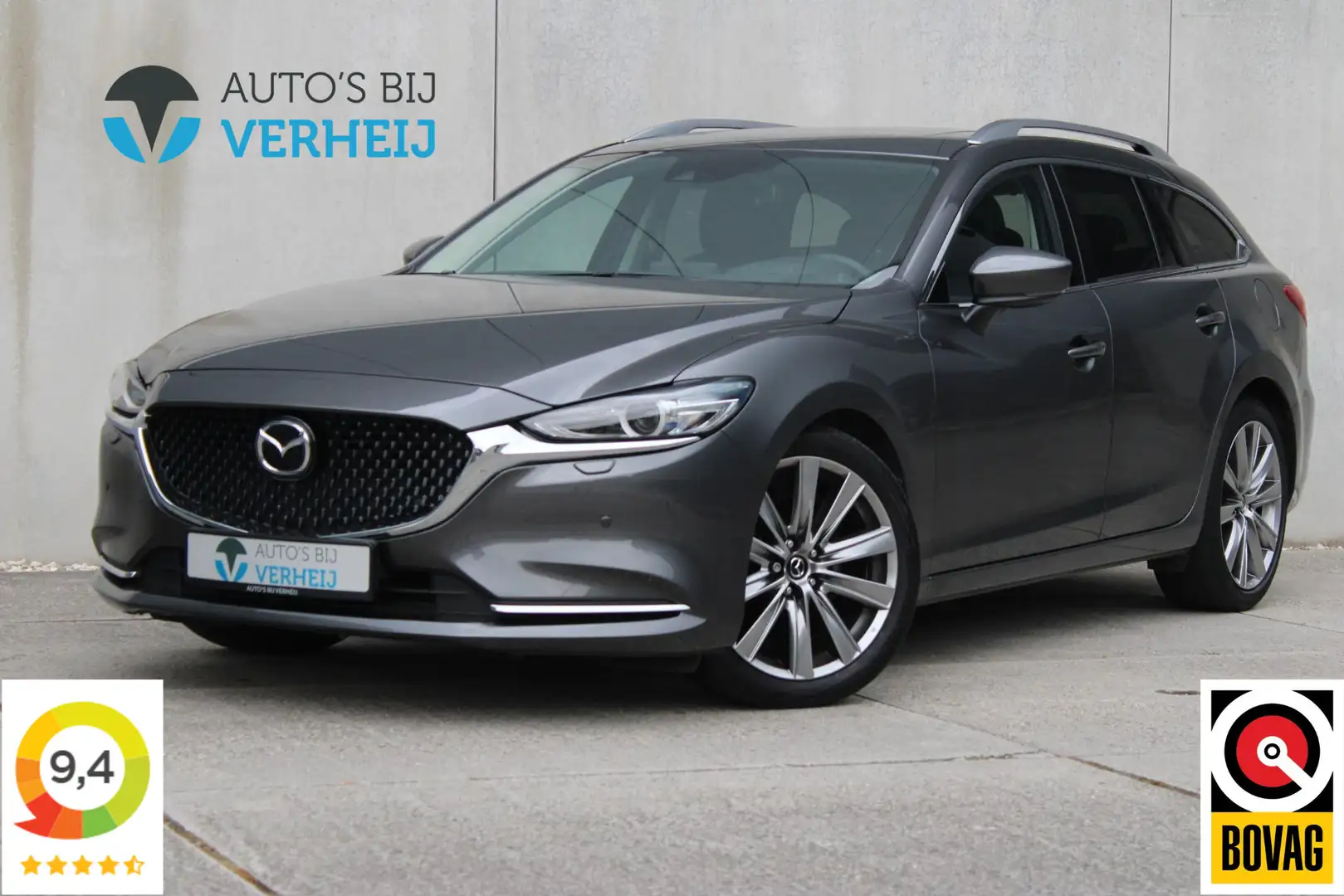 Mazda 6 Sportbreak 2.0 SkyActiv-G 165 Signature / STOELVEN Grey - 1