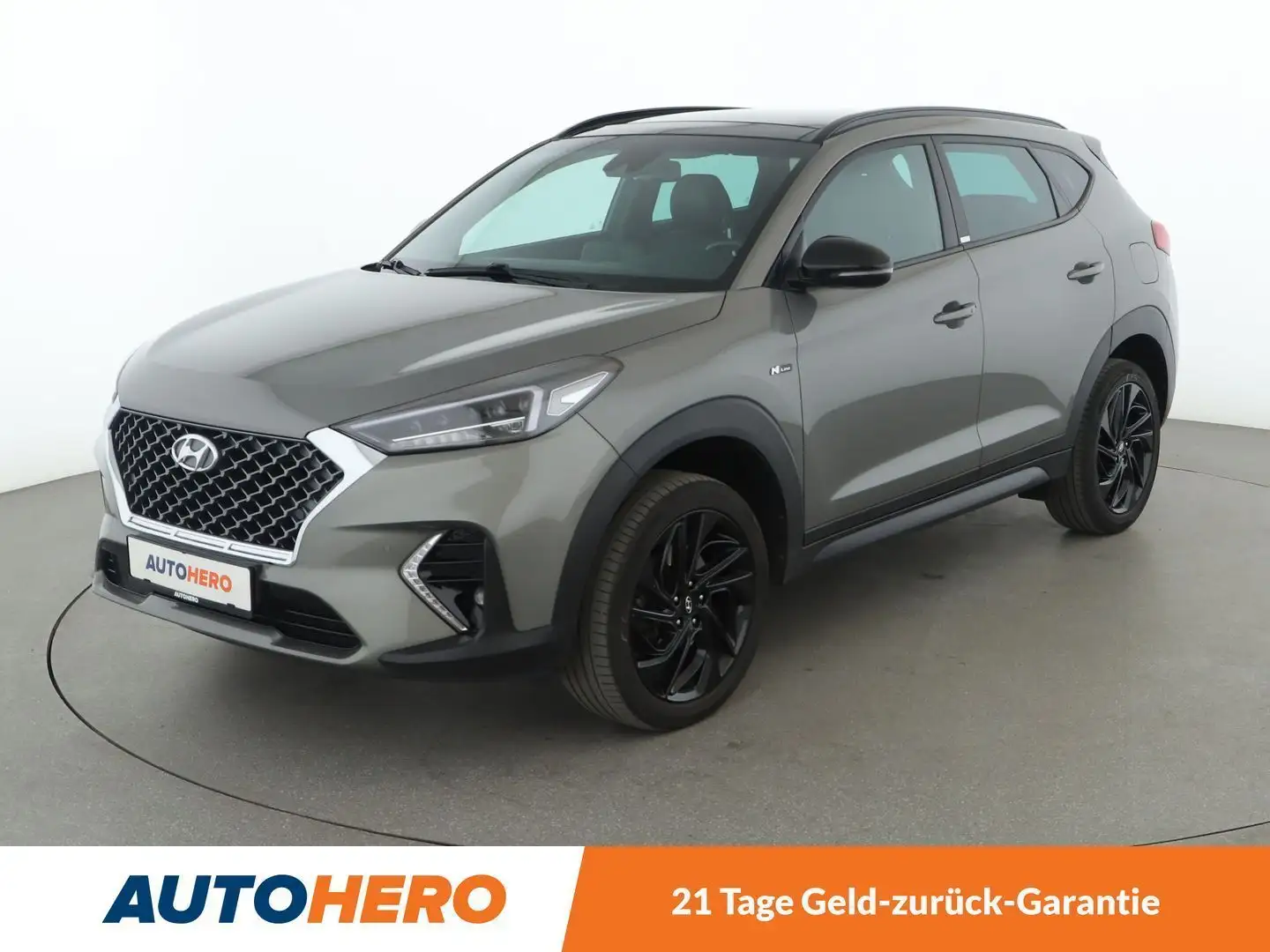 Hyundai TUCSON 1.6 TGDI N-Line 2WD Aut.*NAVI*LED*SPUR*PDC*SHZ* Grau - 1
