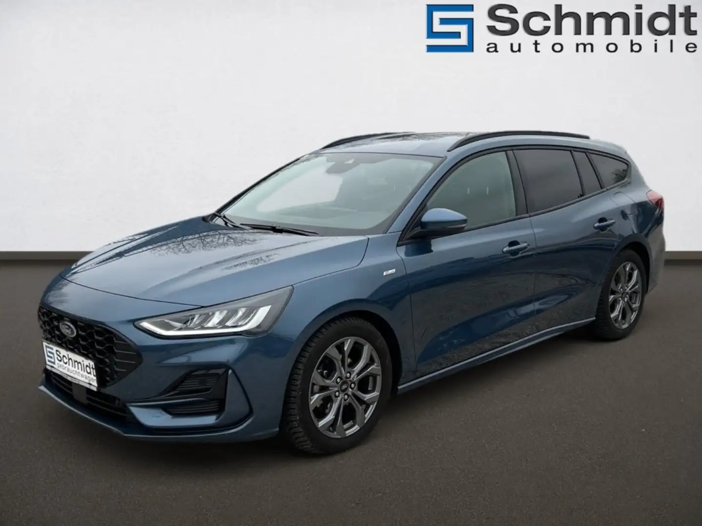 Ford Focus Turnier 1,5 EcoBlue ST-Line Design Aut. Blau - 2
