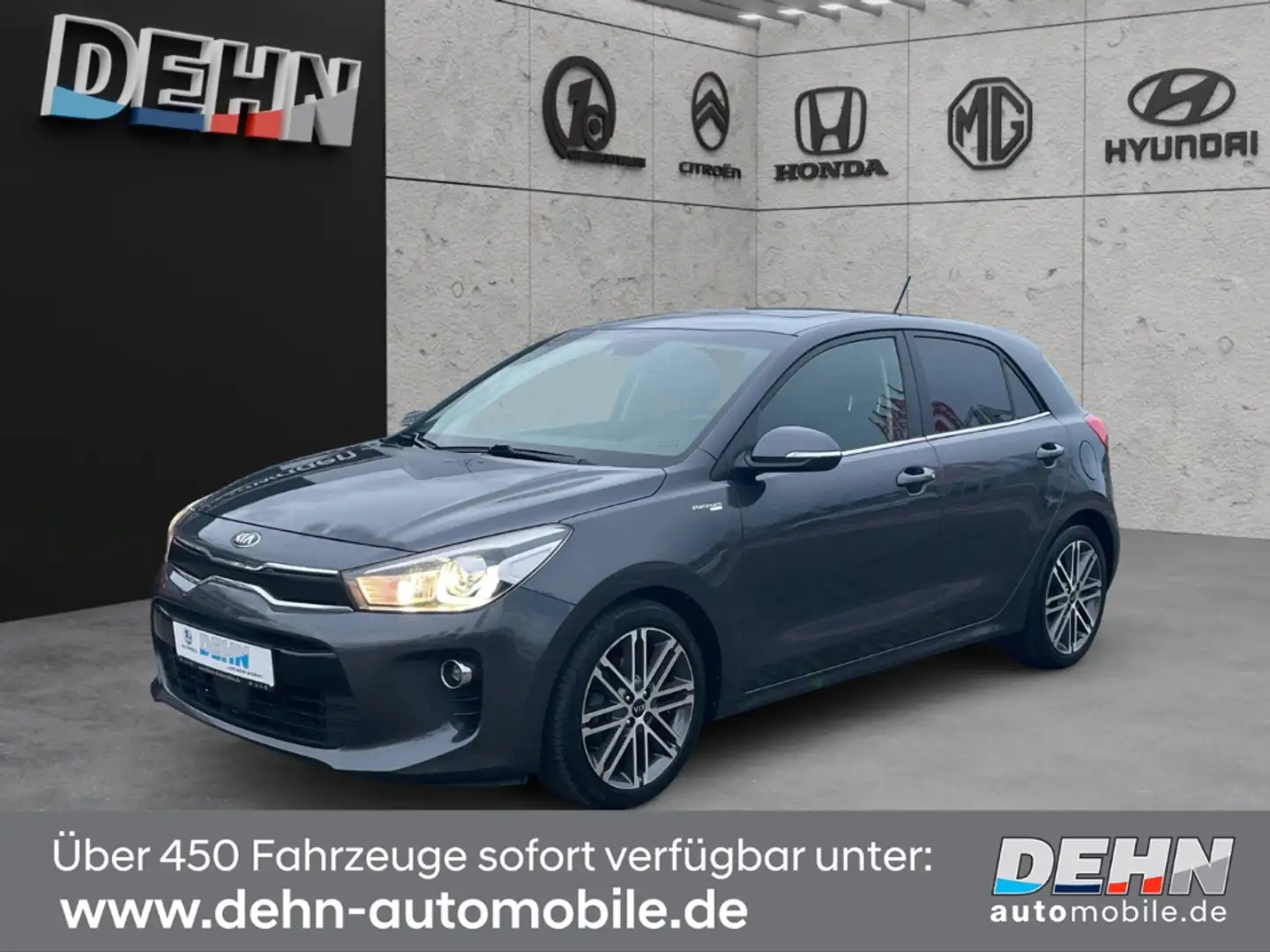 Kia Rio 1.4 AT Platinum Edition Kamera Navi SHZ Grau - 2