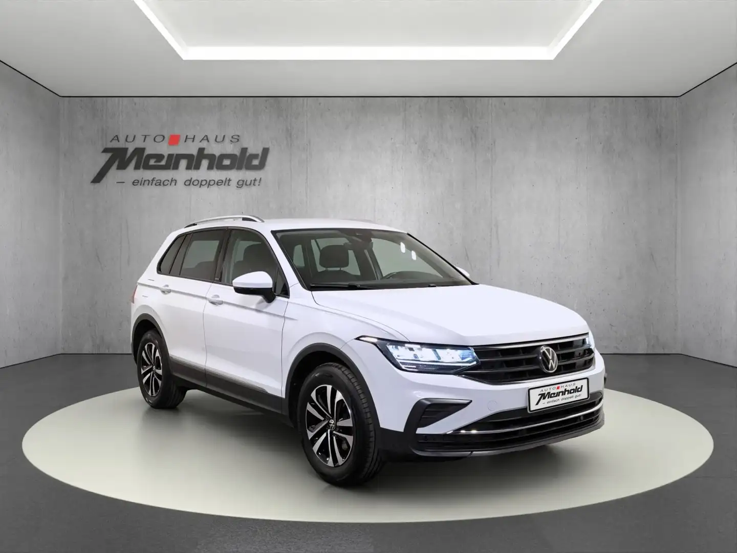 Volkswagen Tiguan 2.0 TDI DSG United, AHK, LED, Navi Weiß - 2