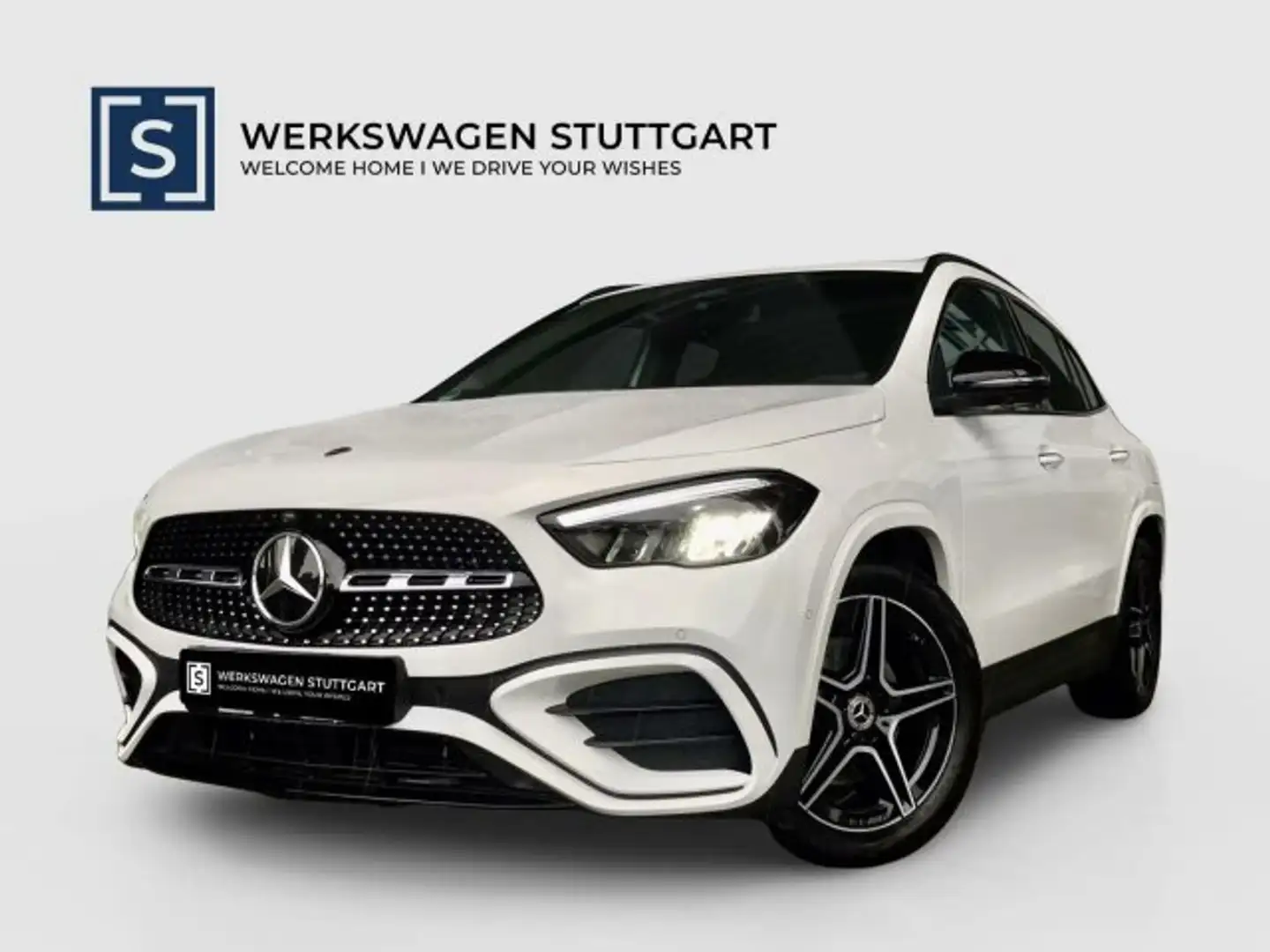 Mercedes-Benz GLA 200 GLA 200 AMG Night LED+AHK+360°+KEYLESS+AMBIENTE+ Weiß - 1