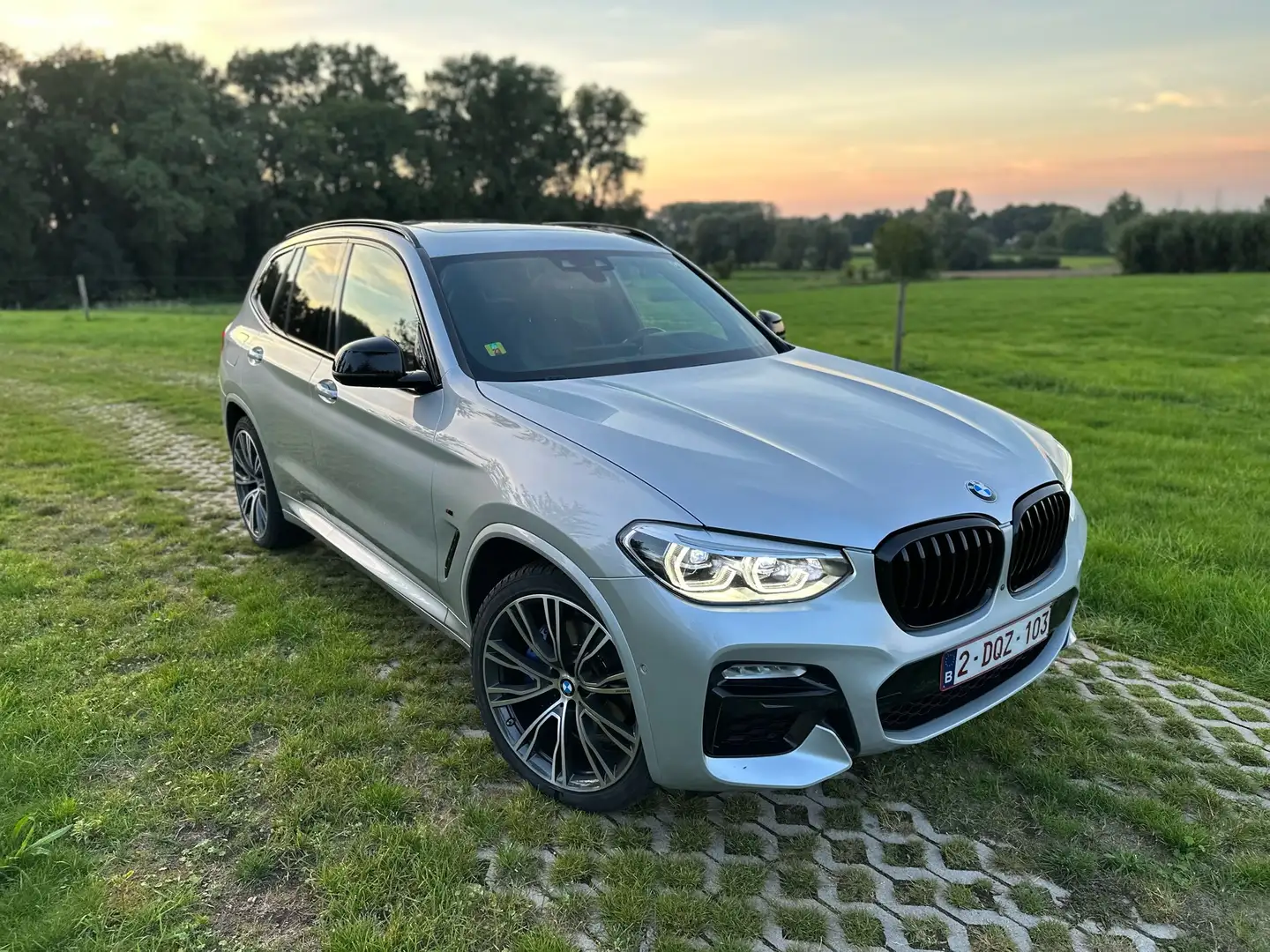 BMW X3 M M40i PERFECT STAAT Argent - 1