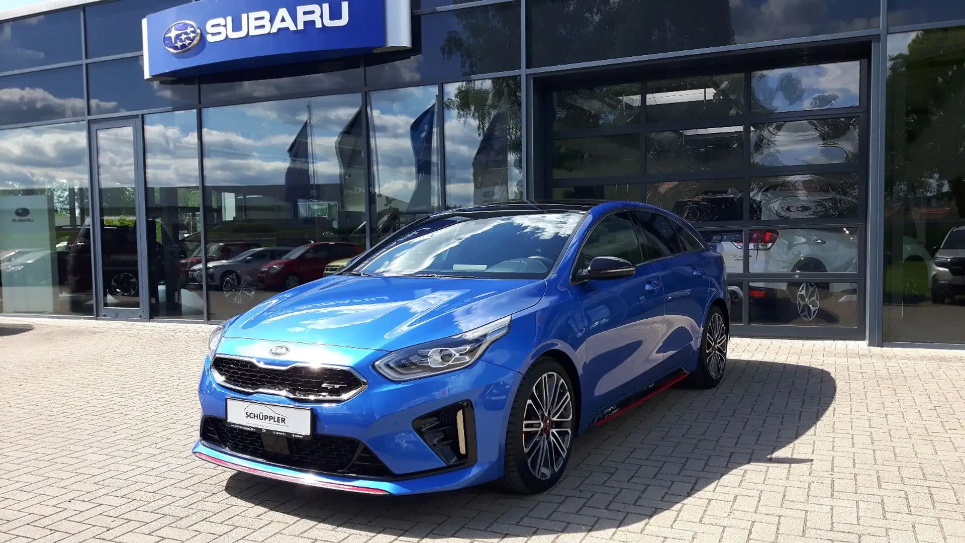 Kia ProCeed / pro_cee'd ProCeed 1,6 GT  Glasd,NAV, KOMF Blau - 1