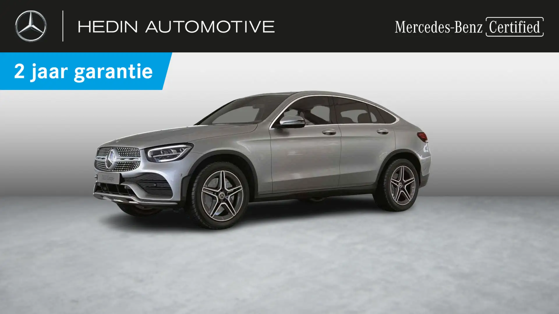 Mercedes-Benz GLC 200 D 4MATIC Coupé AMG Line | Trekhaak | Dodehoekassis Silber - 1