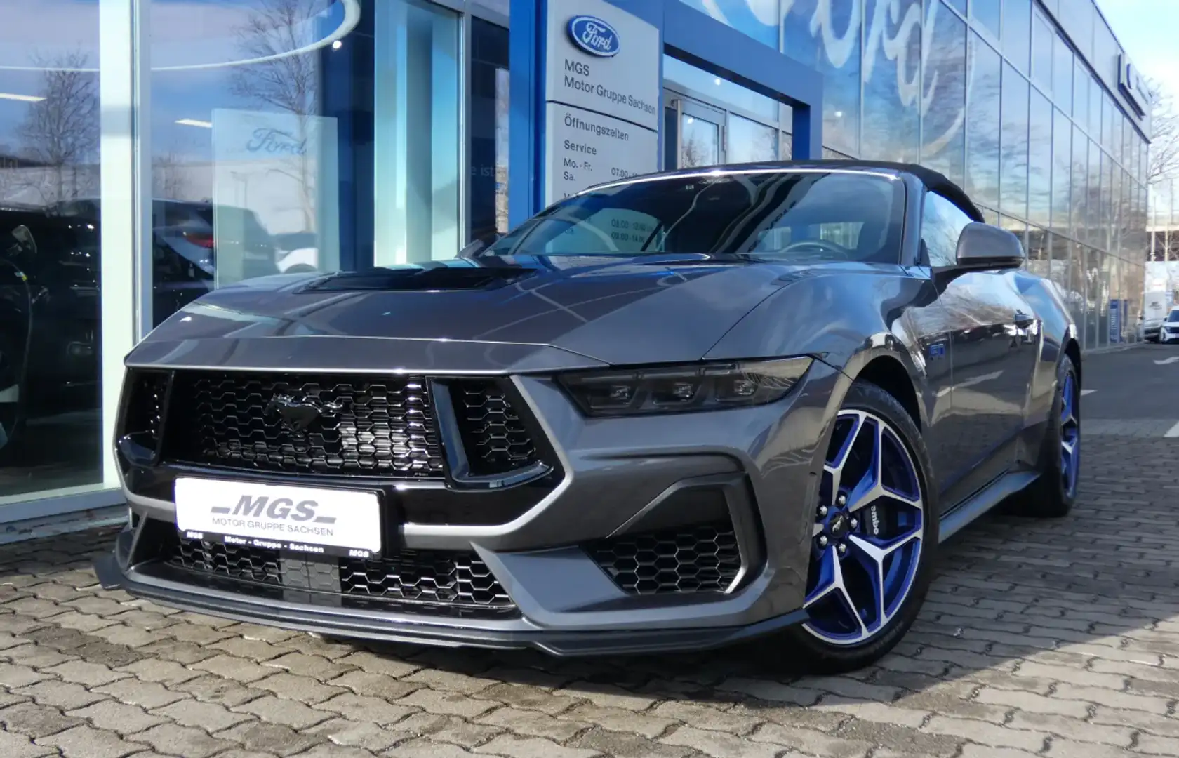 Ford Mustang ☀️🐎#CABRIO #AUTOMATIK #CALIFORNIA #SOFORT ☀️🐎 Grau - 1