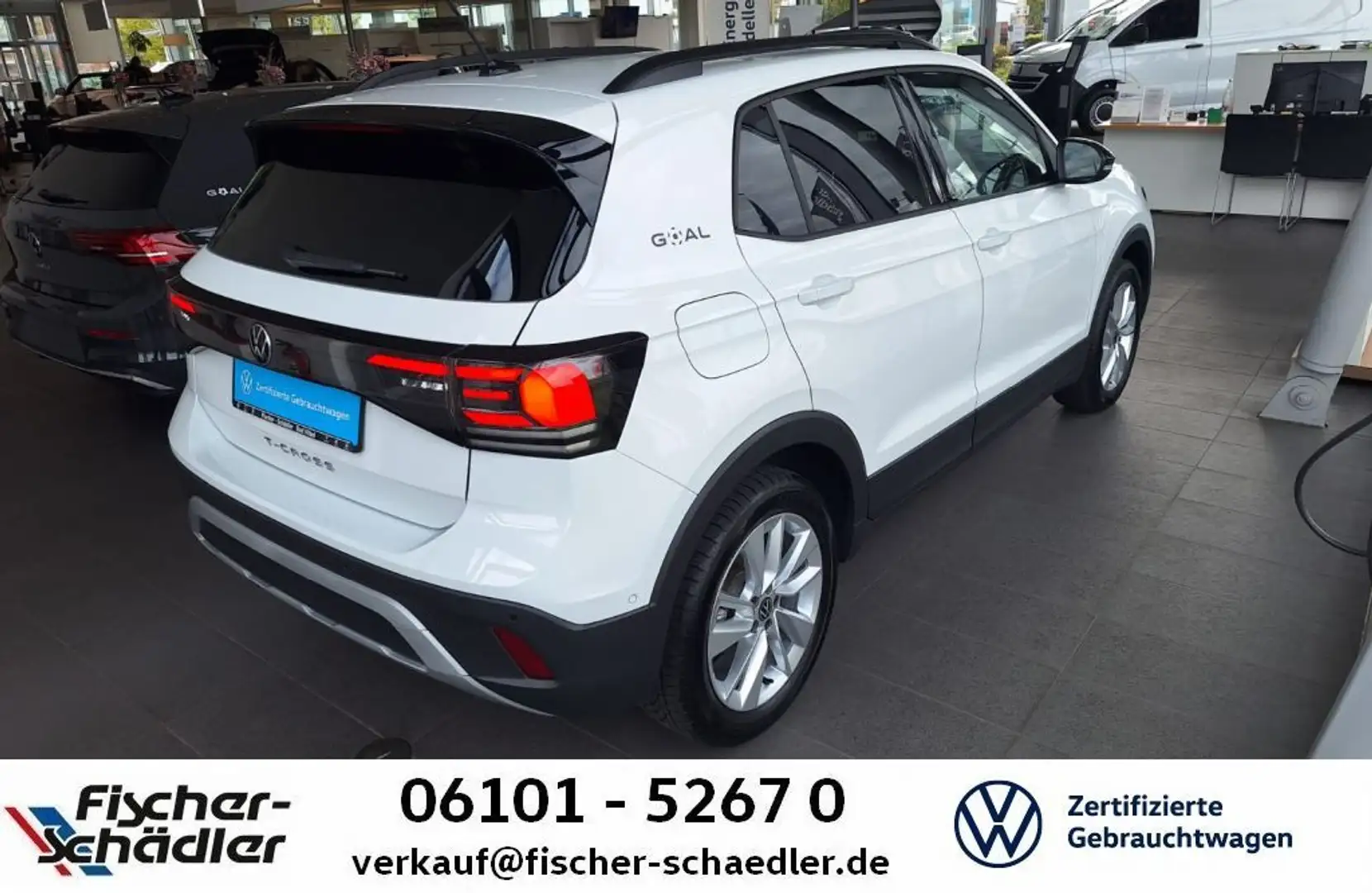 Volkswagen T-Cross Life 1.0TSI*Navi*LED*Dig.Cockpit*SitzHz. Weiß - 2