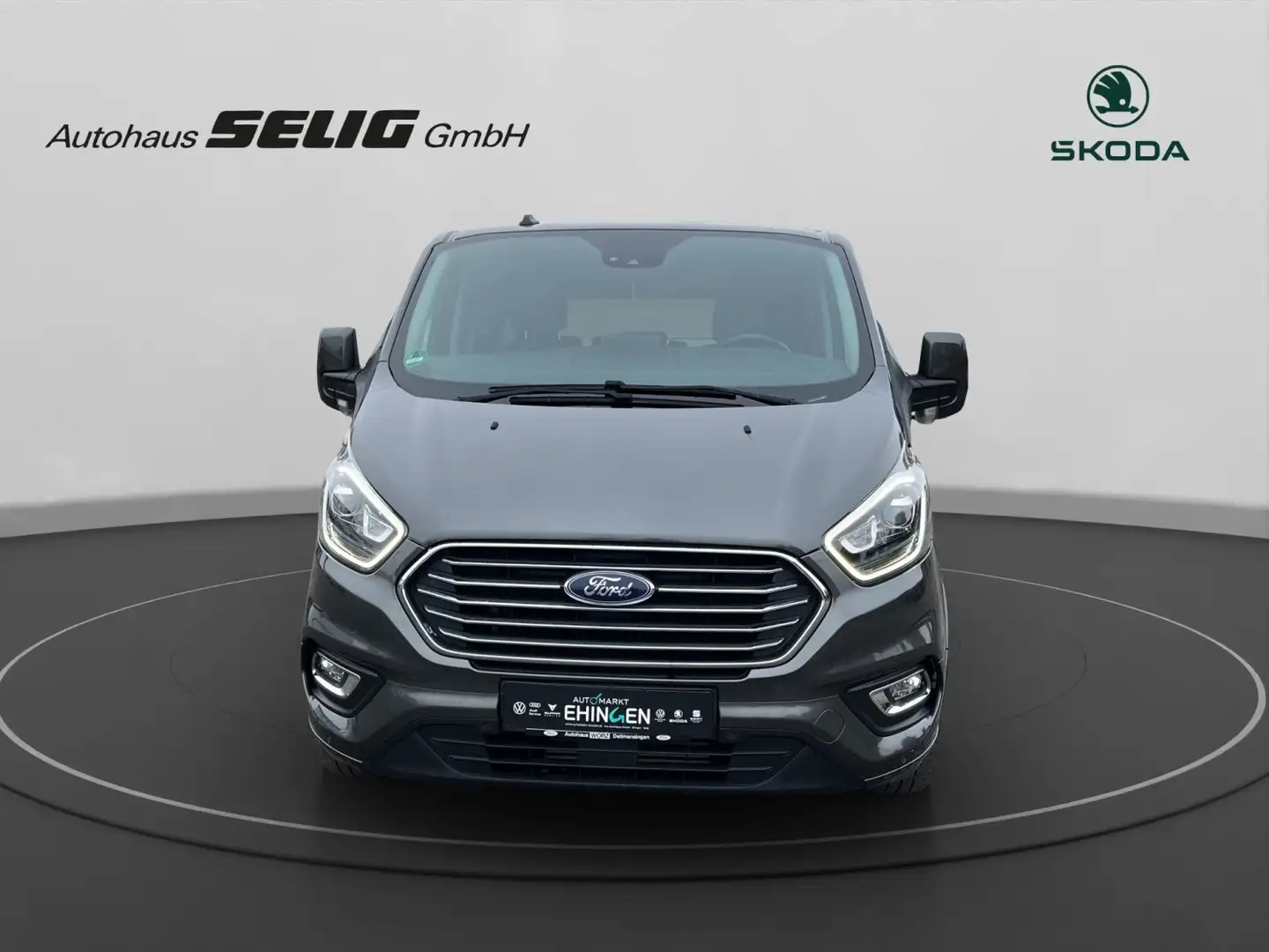 Ford Transit Tourneo Custom Titanium X 320 L1, AHK, L Grau - 2