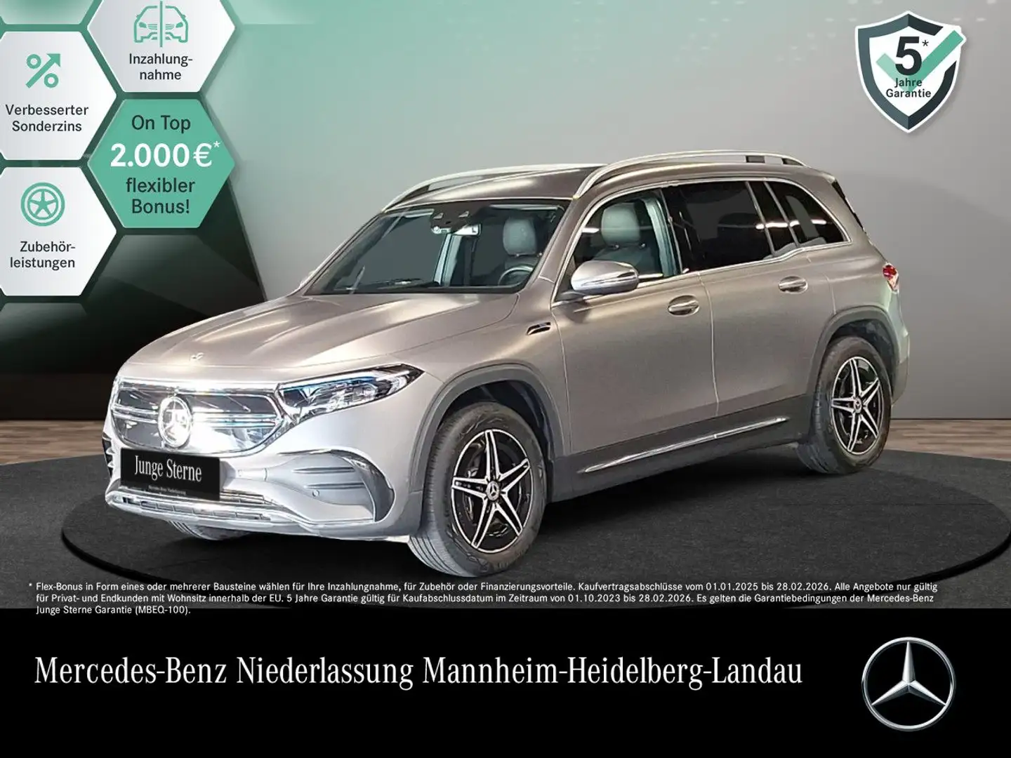 Mercedes-Benz EQB 350 4M AMG+ADVANCED+KAMERA Grau - 1
