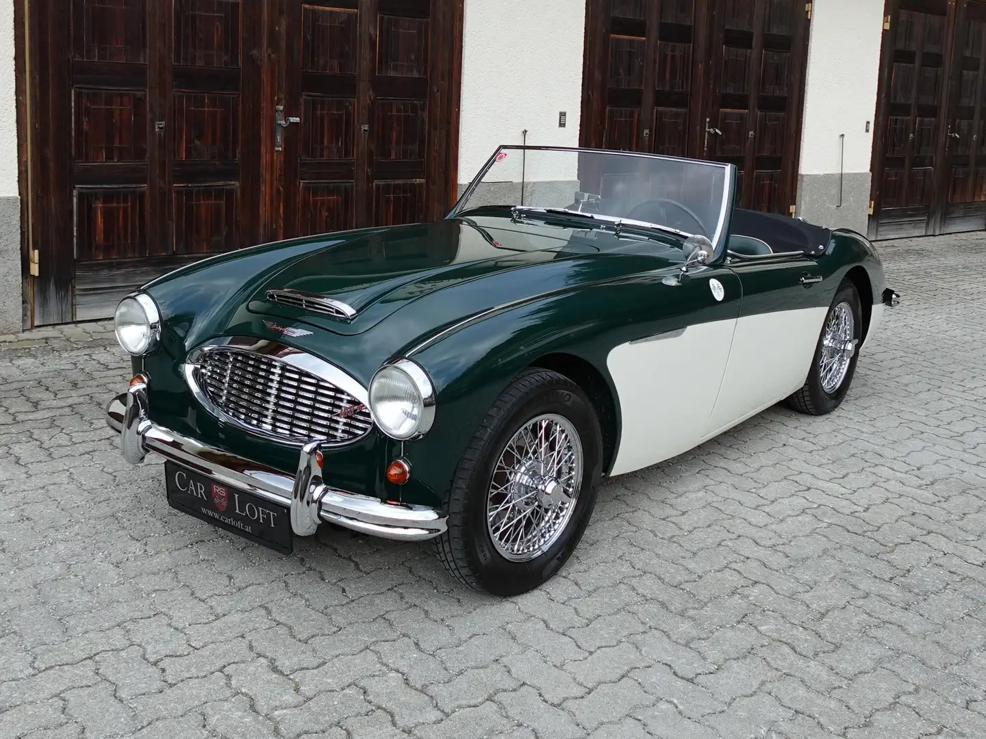 Austin-Healey 100 100/6 BN6 Grün - 1