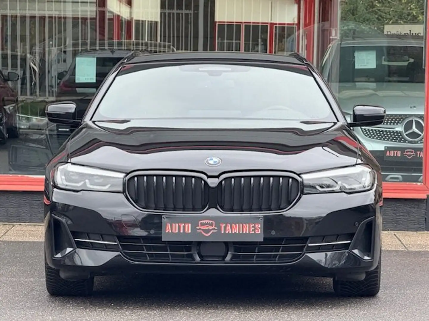 BMW 518 d Break / Sport Edition / Boite auto / TVA / Full Zwart - 2