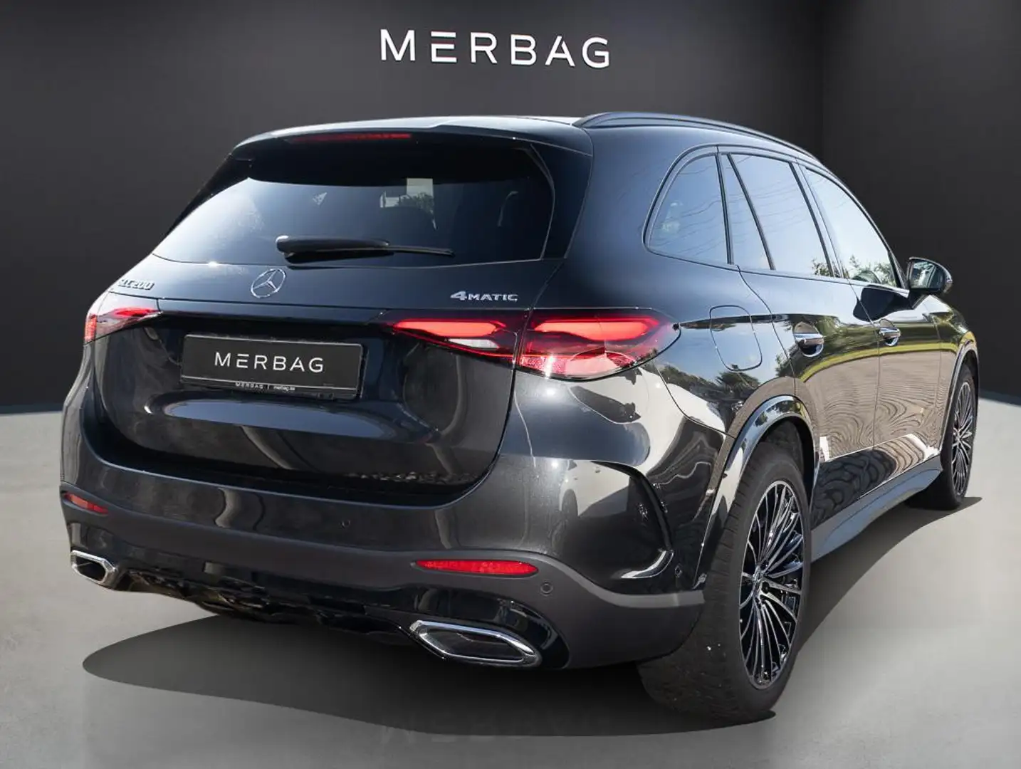 Mercedes-Benz GLC 200 4MATIC ACC AHK LED Navi Pano SD SHZ 360 Grau - 2