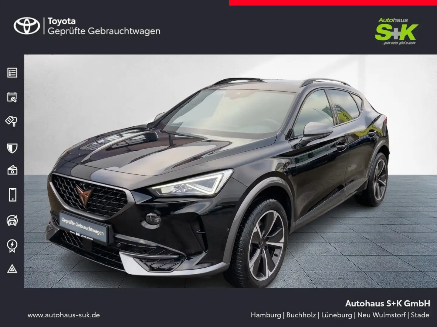 CUPRA Formentor 1.5 TSI DSG *360°KAMERA*SHZ*LRHZ*NAVI* Noir - 1