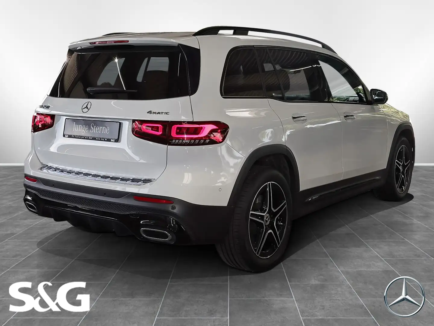 Mercedes-Benz GLB 250 4M AMG PANORAMA+BURMESTER+MEMORY+360° Blanc - 2