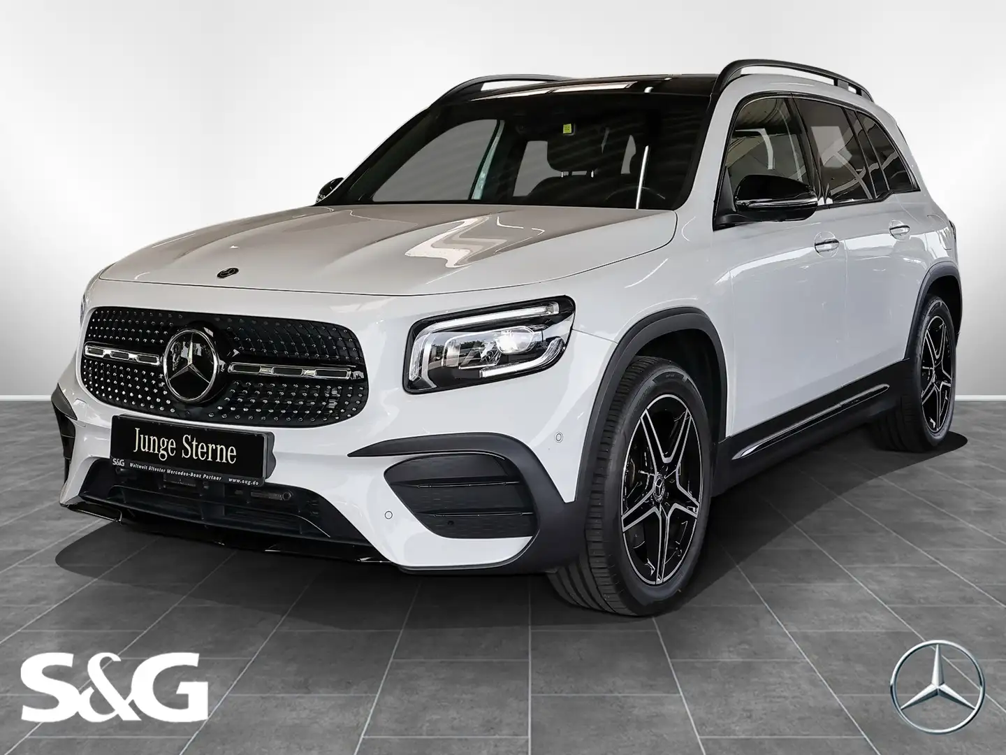 Mercedes-Benz GLB 250 4M AMG PANORAMA+BURMESTER+MEMORY+360° Blanc - 1