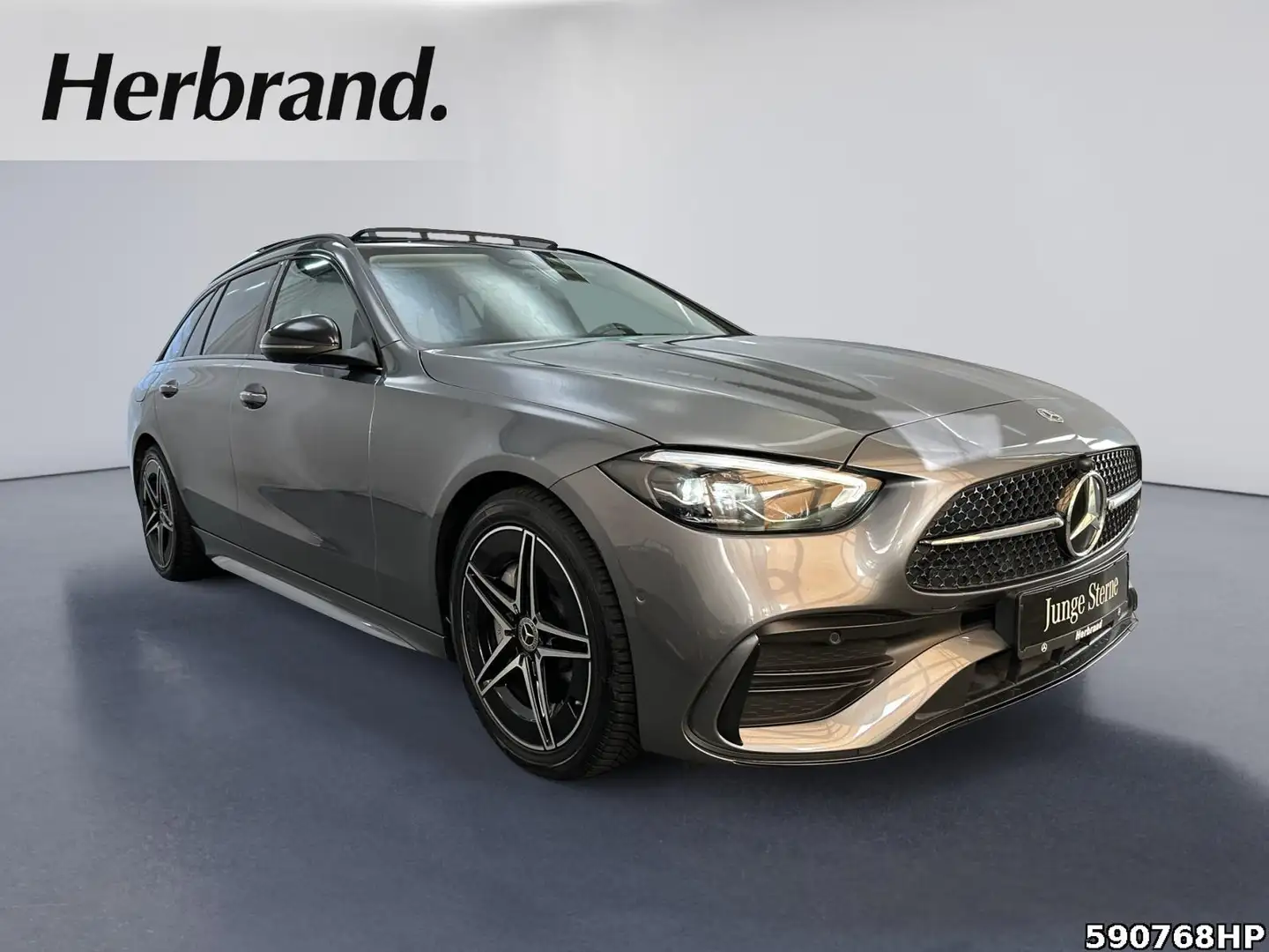 Mercedes-Benz C 200 T AMG Line Night-Paket Panorama AHK Kamera Grau - 2
