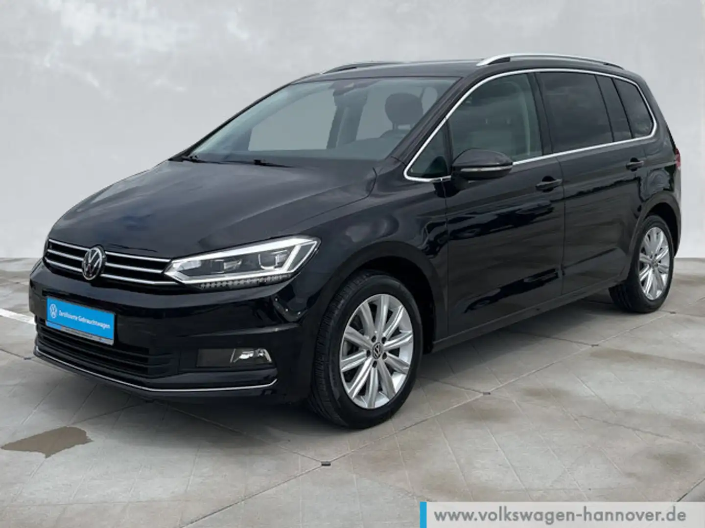 Volkswagen Touran 2.0 TDI DSG Highline AHK LED DigCockpit N Schwarz - 2