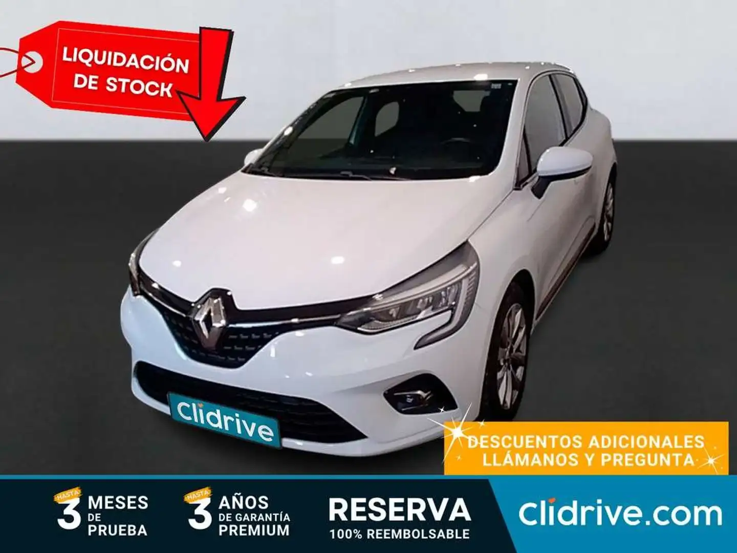 Renault Clio Blue dCi Zen 63kW Blanco - 1