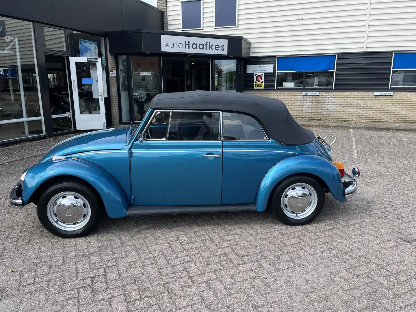 Volkswagen Kever Cabriolet 1500 Om dagelijks te rijden, Bijzondere Blauw - 2